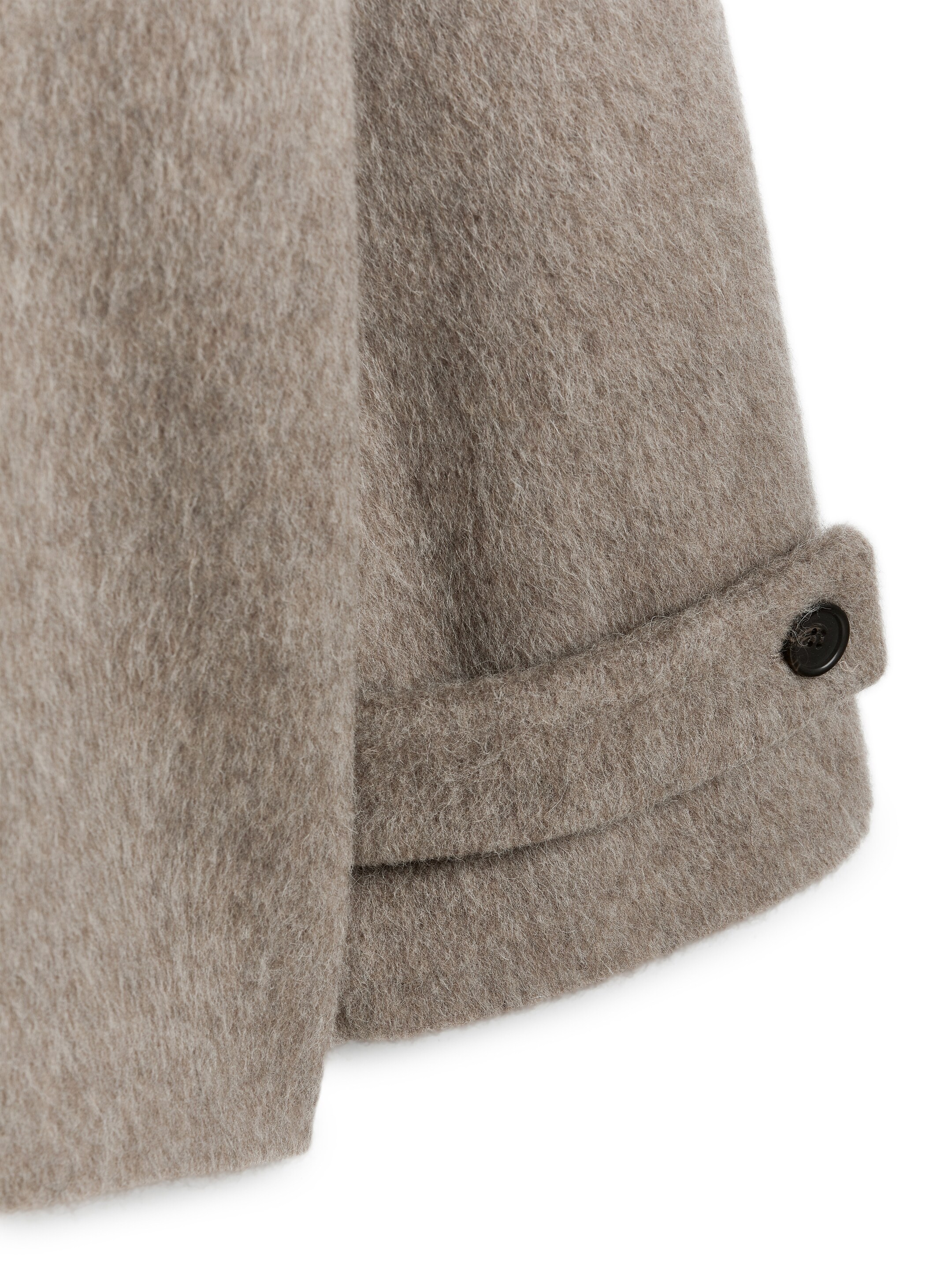Grösseres Bild ansehen: Mantel aus Wollmischung - Dunkelbeige - DAMEN | H&M CH 4