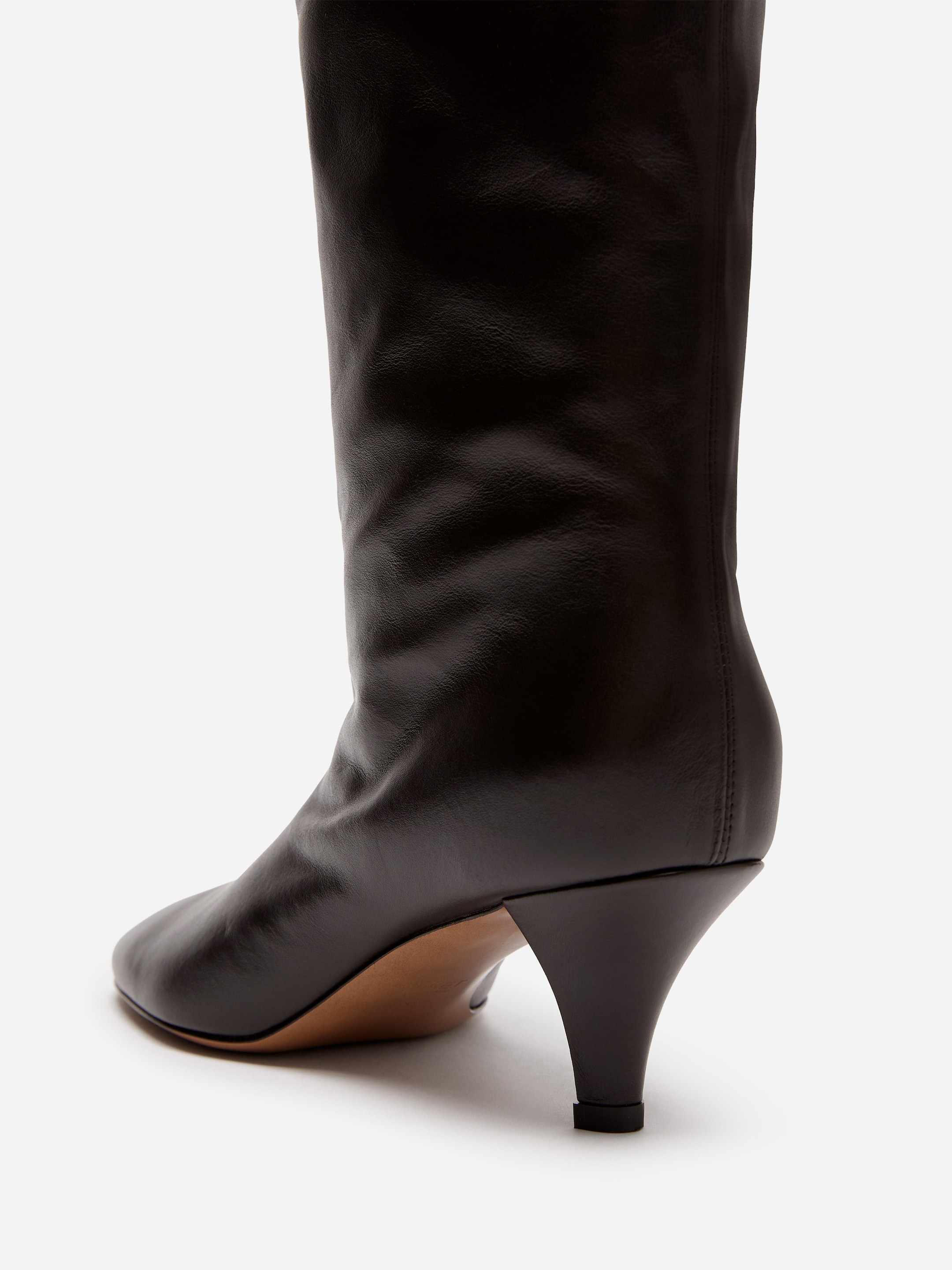 Botas de piel holgadas - Marrón - women - StillMedia/DescriptiveDetail - 2