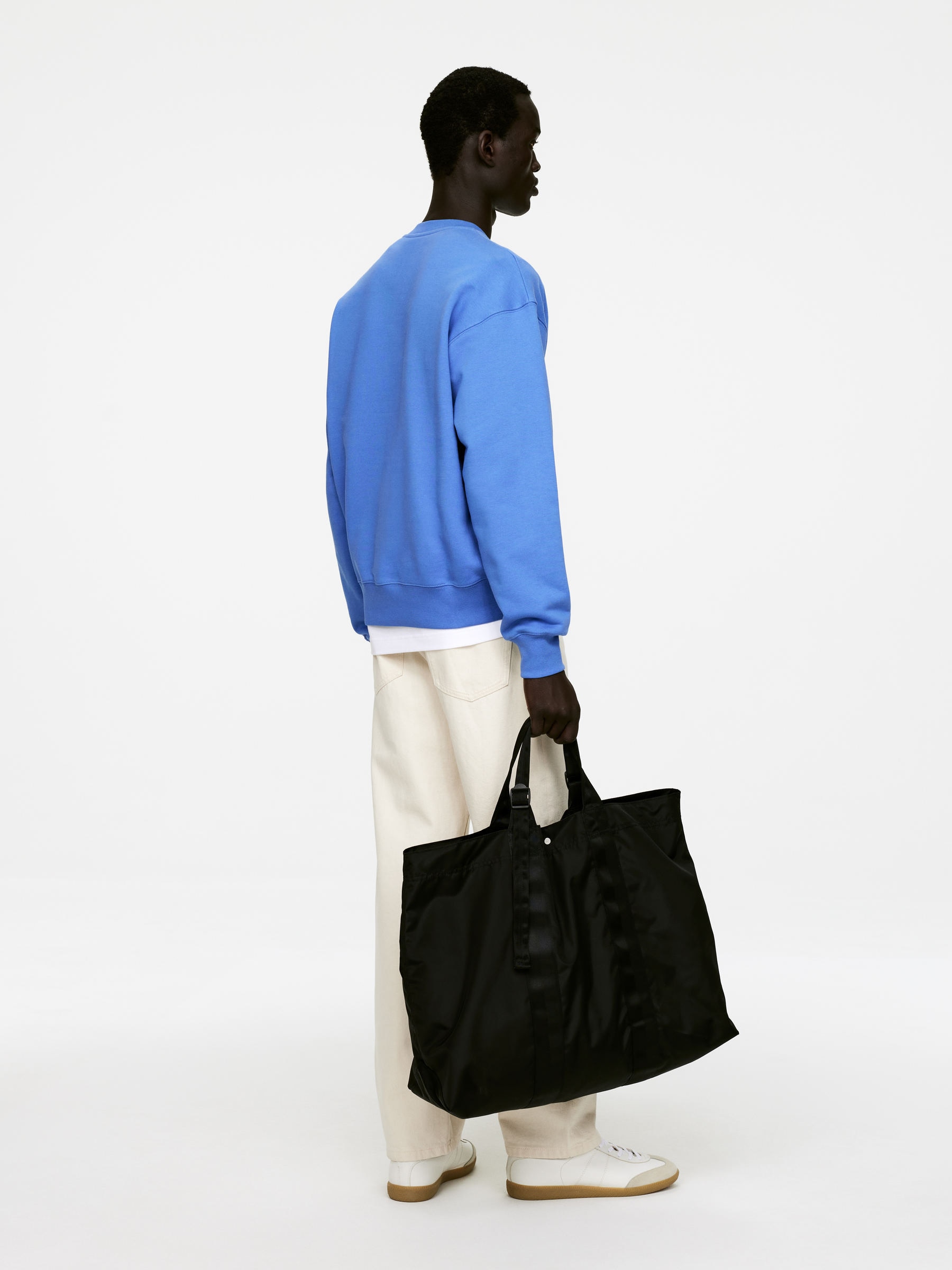 Relaxed Sweatshirt - Blue - Relaxed fit - Men - StillMedia/Lookbook - 5