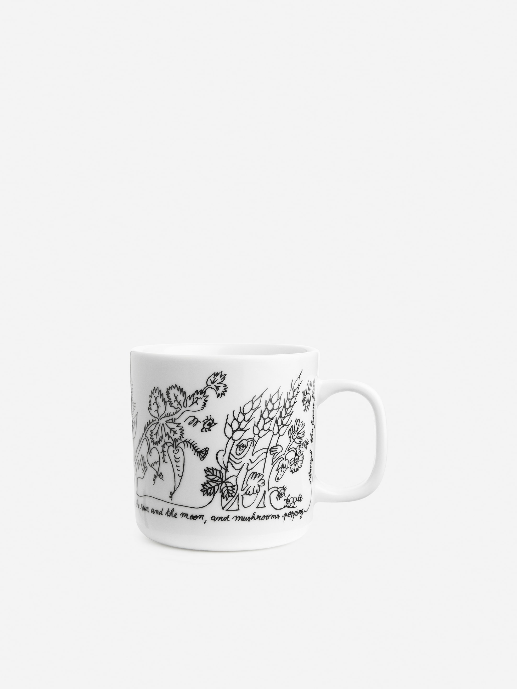 Grotere afbeelding bekijken: ARKET CAFÉ Mug - Wit/zwart | H&M BE 1