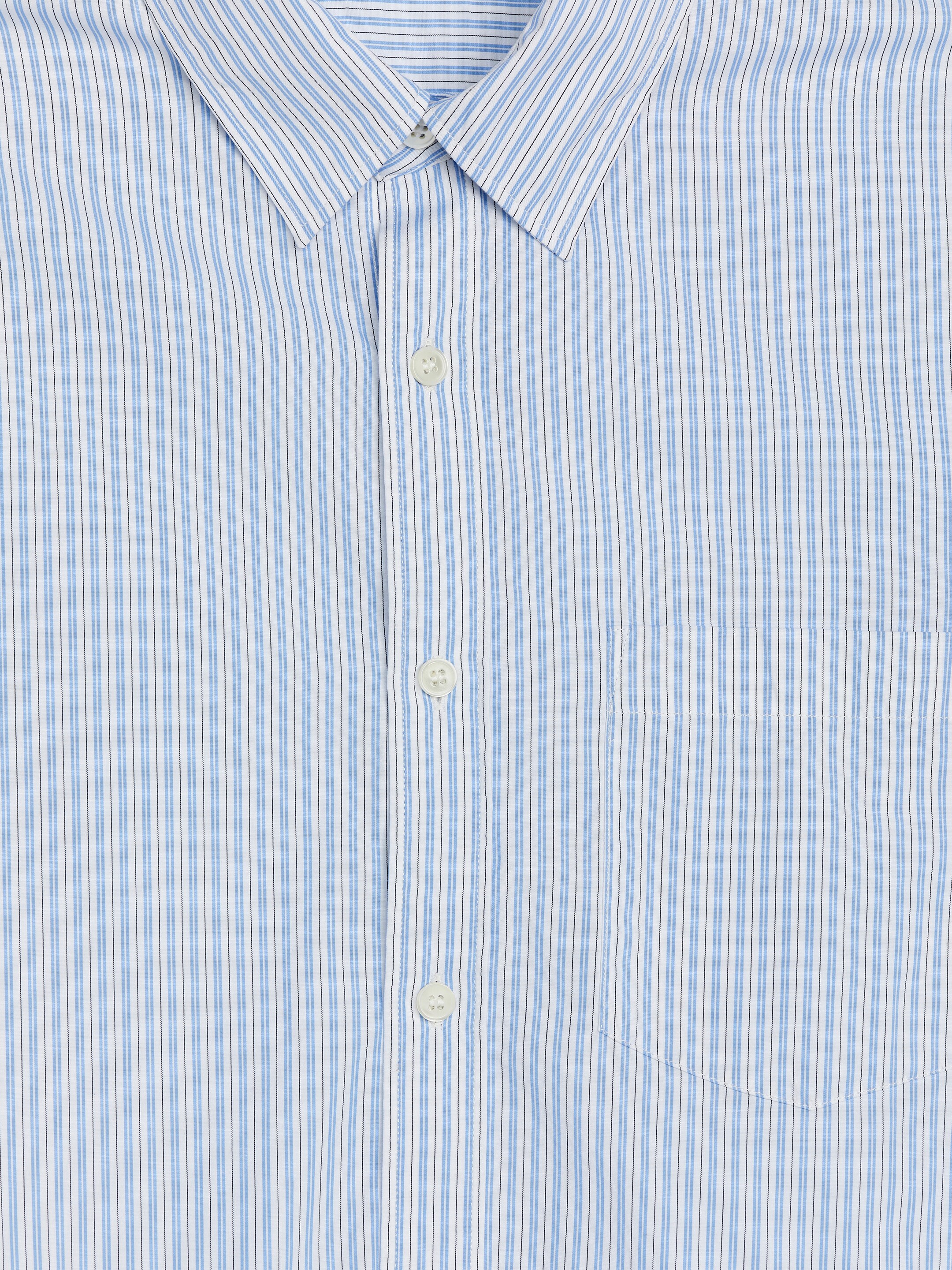 Grösseres Bild ansehen: Popeline-Hemd - Hellblau/Weiß - HERREN | H&M CH 2