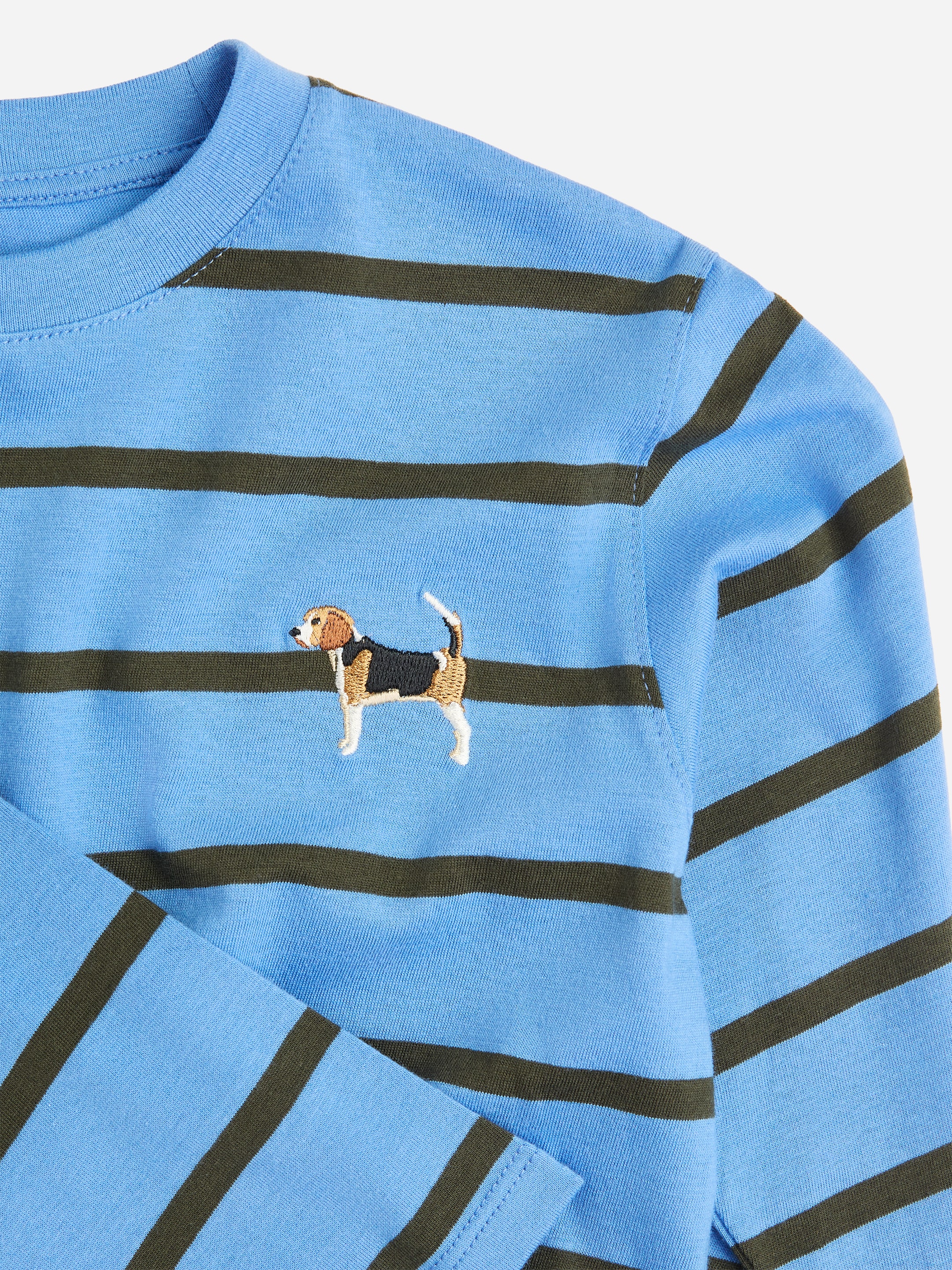T-shirt a maniche lunghe in cotone - Blu/Cane - Regular fit - children - StillMedia/DescriptiveDetail - 1