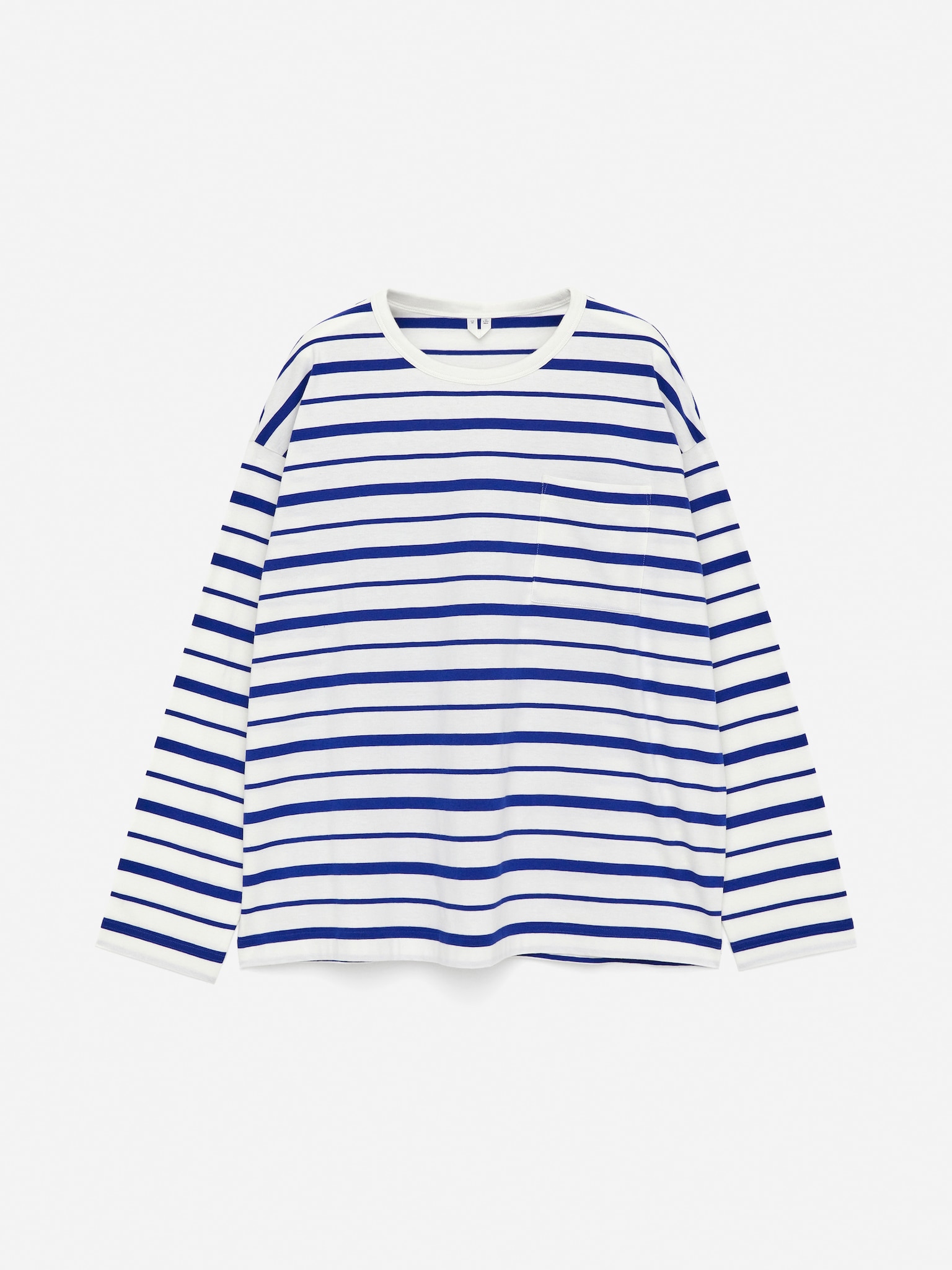 Tricou SHIRO Relaxed - Albastru/Alb/Alb