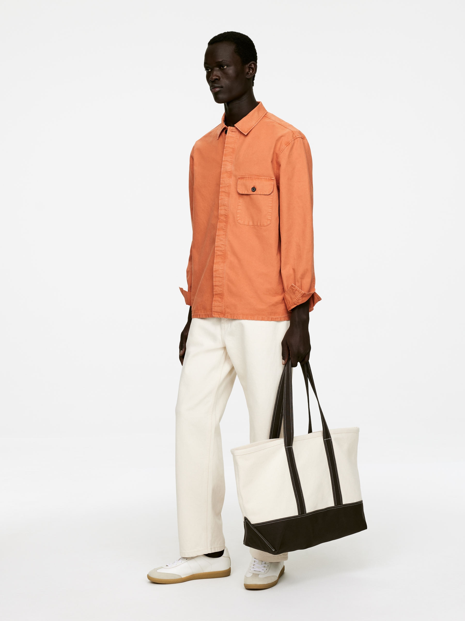 Canvas Overshirt - Copper - Regular fit - Men - StillMedia/Lookbook - 5