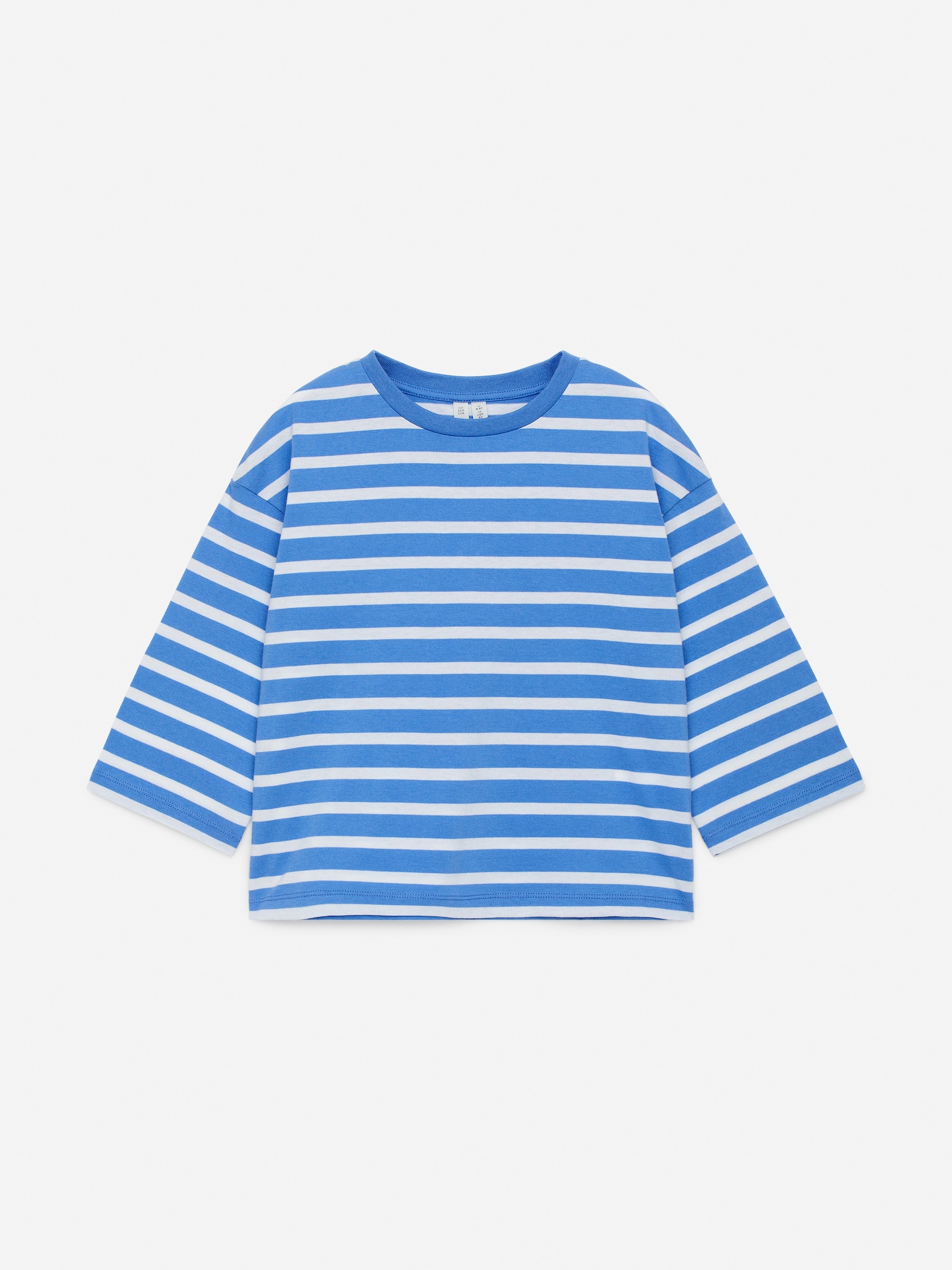 Camiseta de manga larga - Blanco/azul/Beige/arcoíris/Blanco roto/Rayas multicolor/Rosa/naranja/Morado/rojo