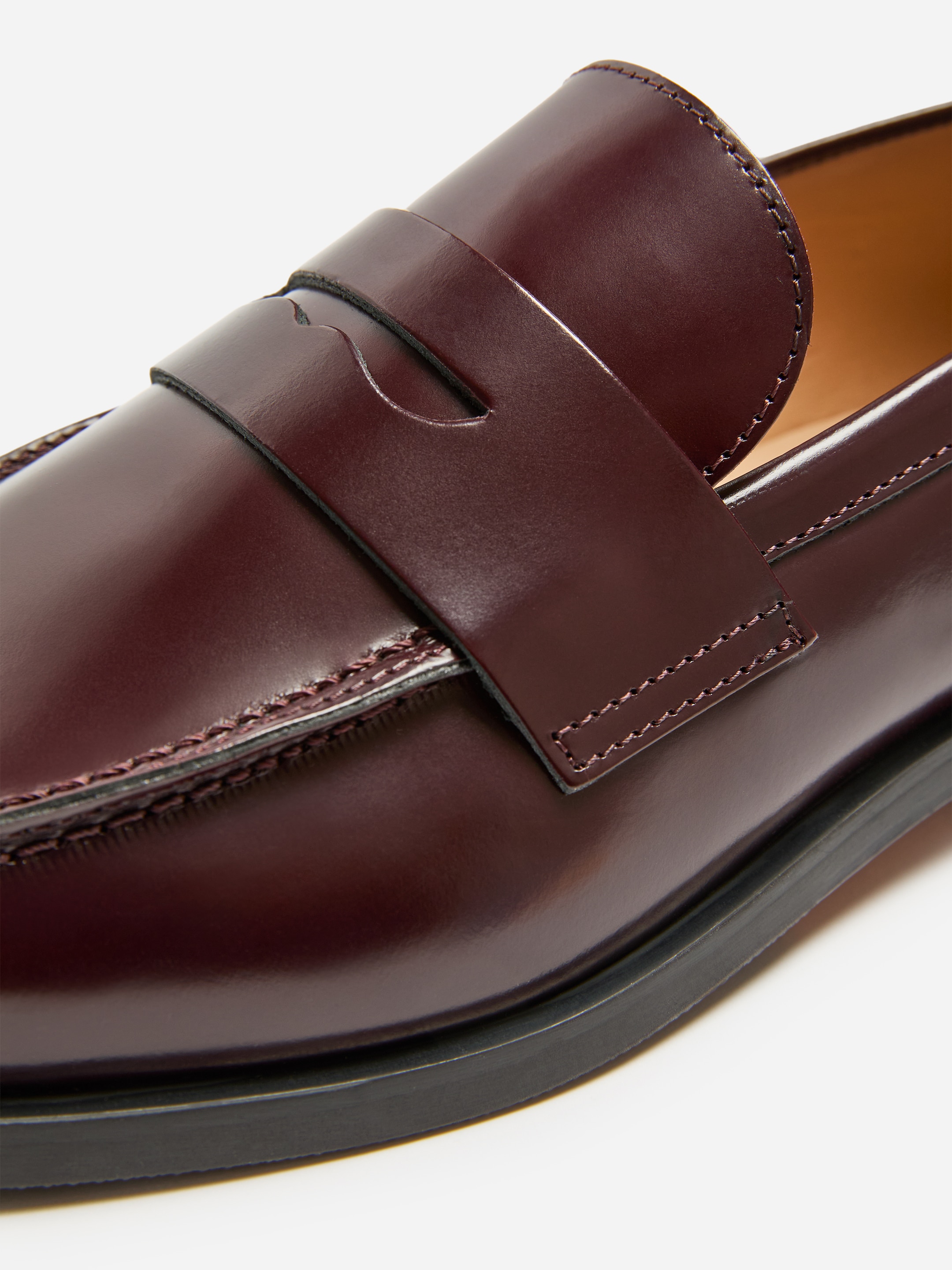 Mocasines de piel - Rojo oscuro - Men - StillMedia/DescriptiveDetail - 2