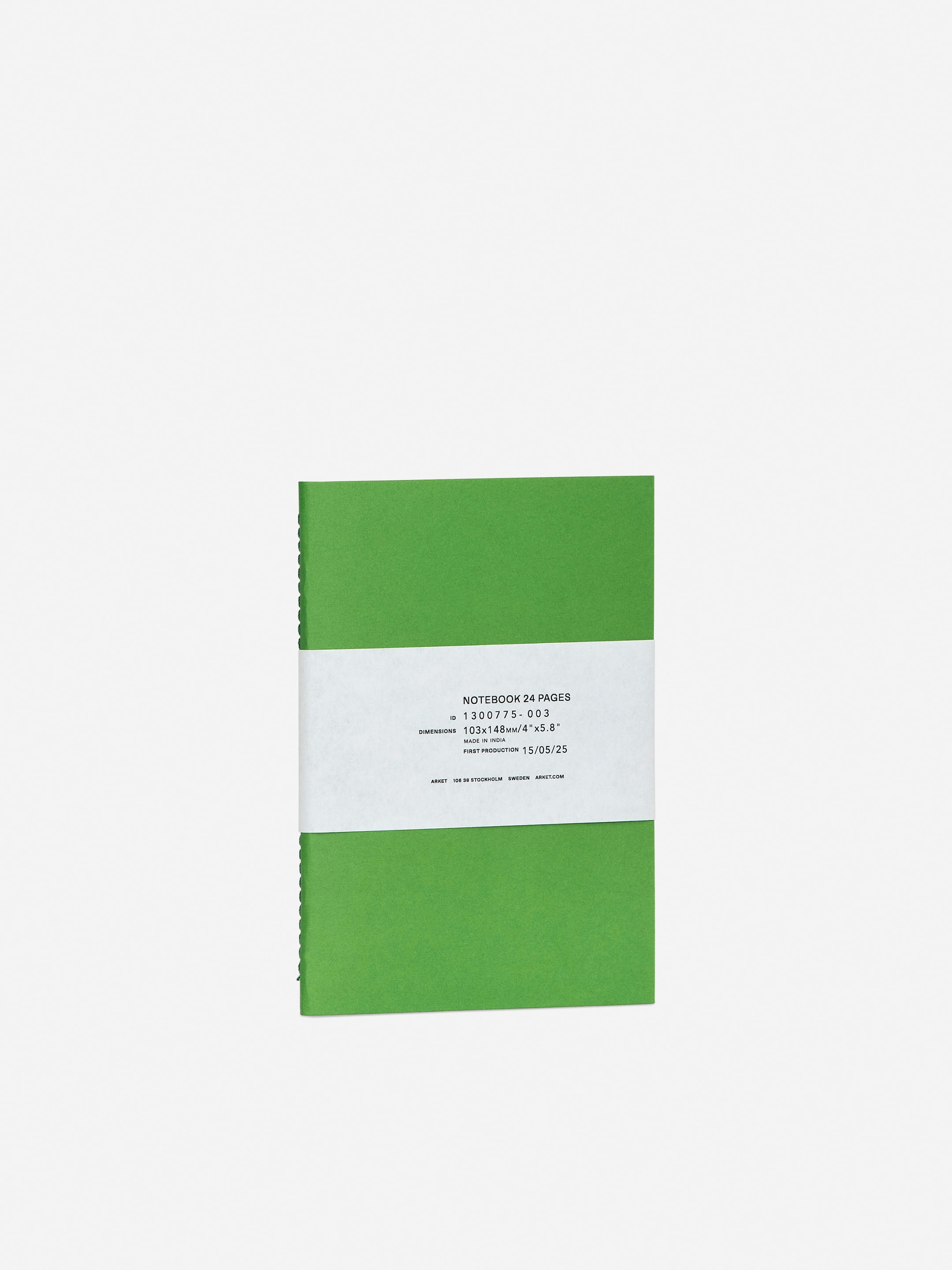 Notebook A6-#8BD700-16636