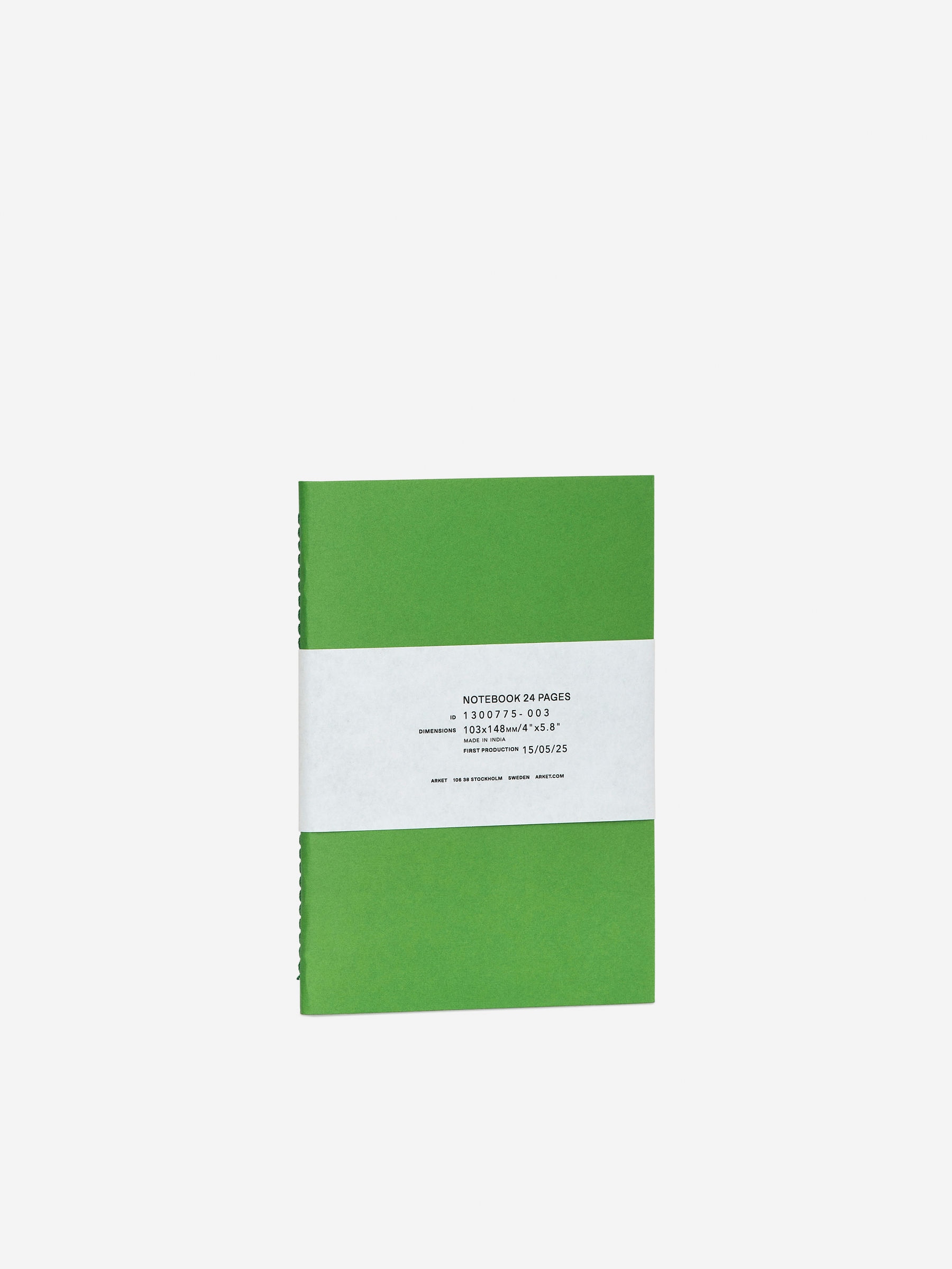 Notebook A6-#8BD700-16636