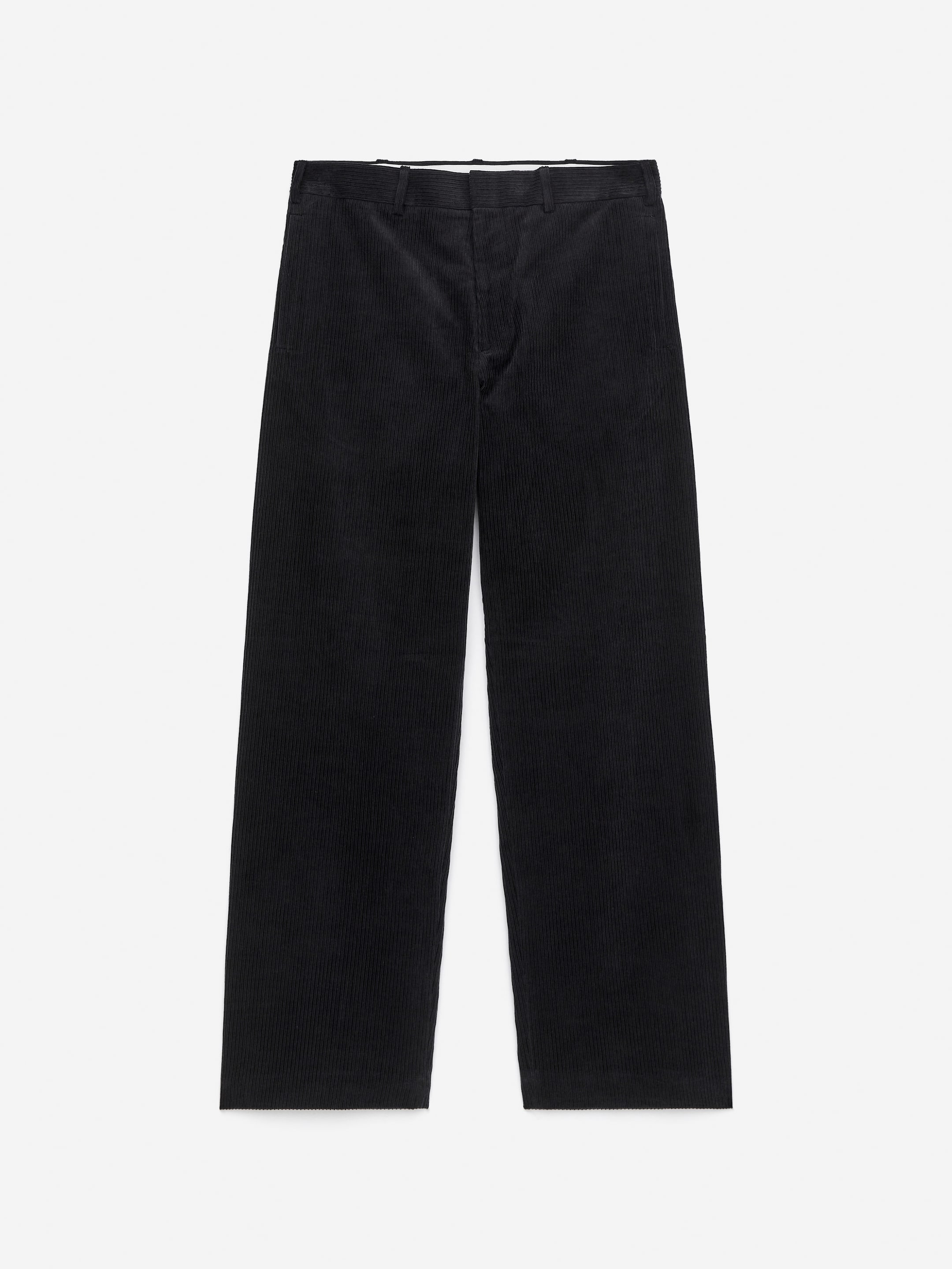 Pantaloni AMPI in velluto a coste-#1b191e-16427