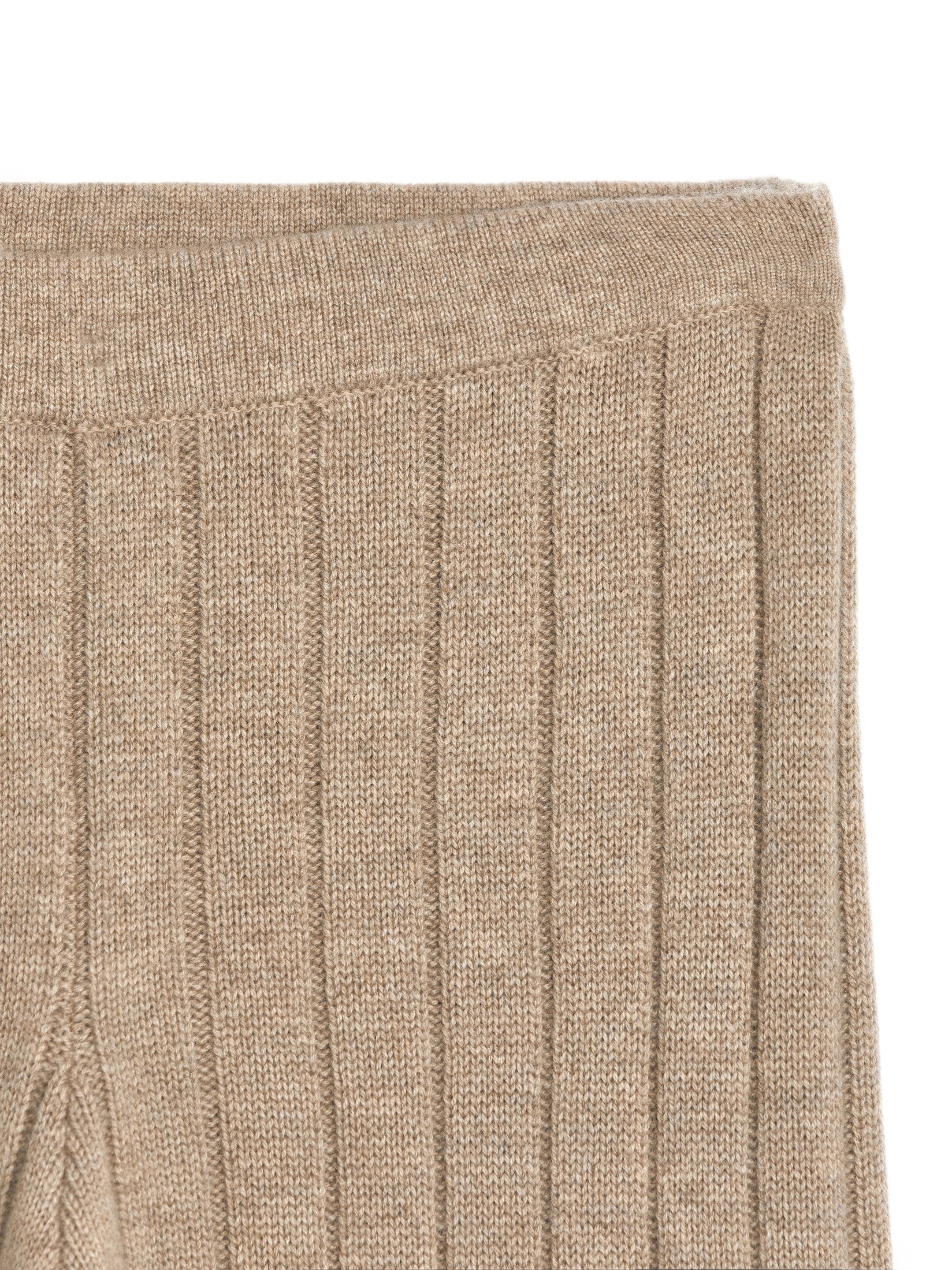 Größeres Bild ansehen: Rippstrickhose aus Kaschmir und Wolle - Beige - Ladies | H&M DE 2