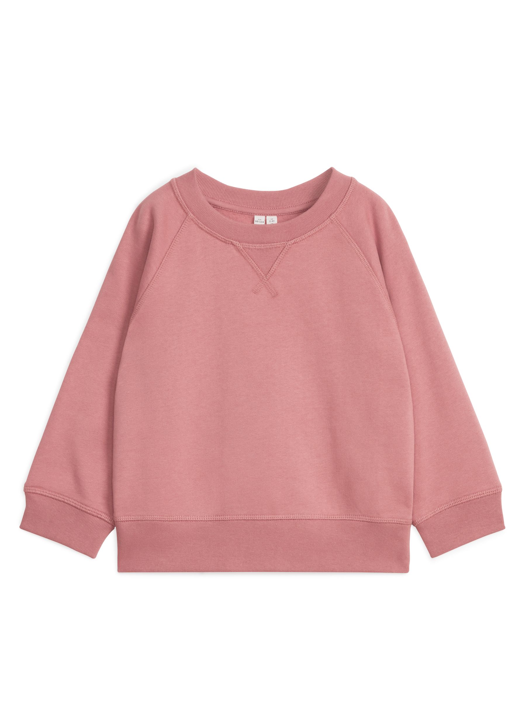 Sweatshirt aus French Terry - Pink/Lehmfarben - Regular Fit - Kinder - StillMedia/DescriptiveStillLife - 1