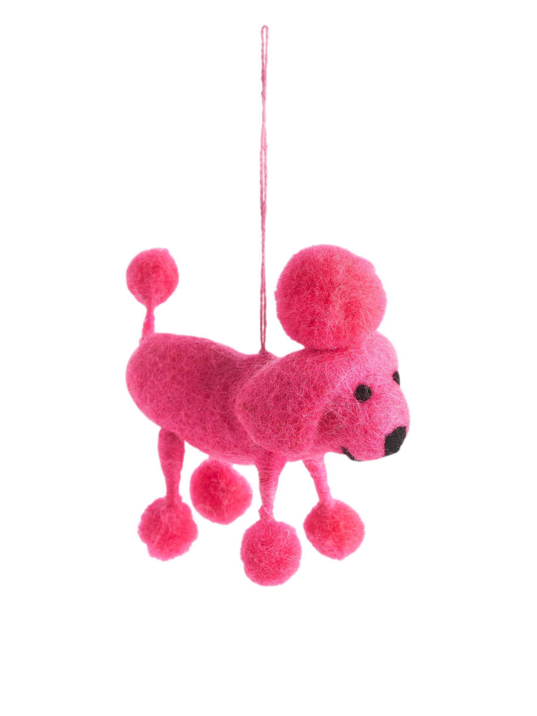 Felt So Good Perez the Poodle Dog - Pink - Homeware - StillMedia/DescriptiveStillLife - 1