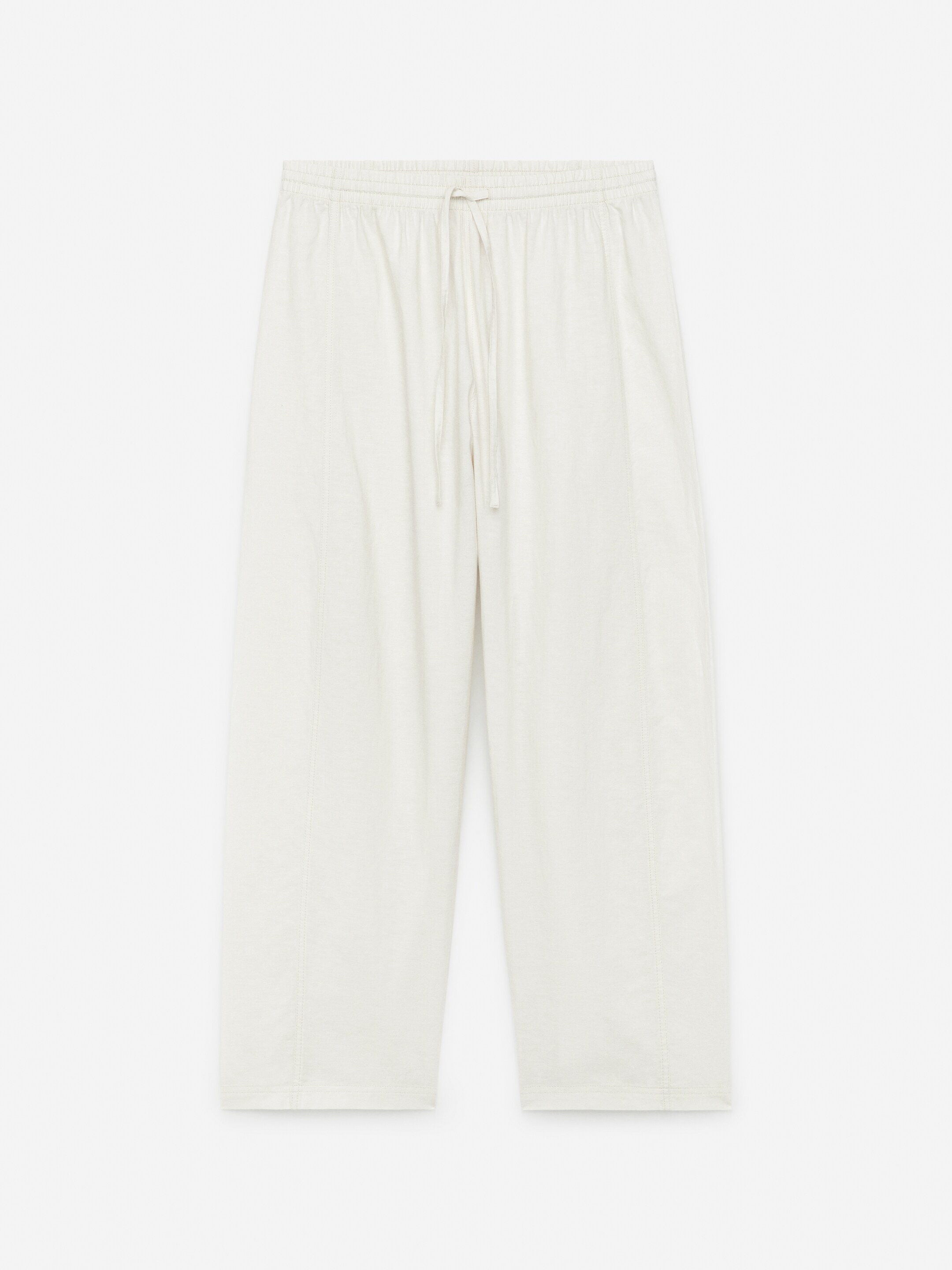 Agrandir l'image: Pantalon en lin et coton - Blanc - FEMME | H&M BE 1