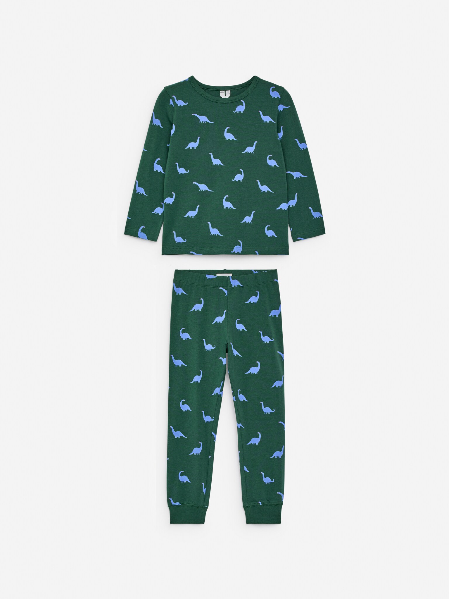 Trikåpyjamas - Mörkgrön/Blå/vit/Rosa/hjärtan/Röd/offwhite/Lila/Ljusblå/Ljusblå/grön