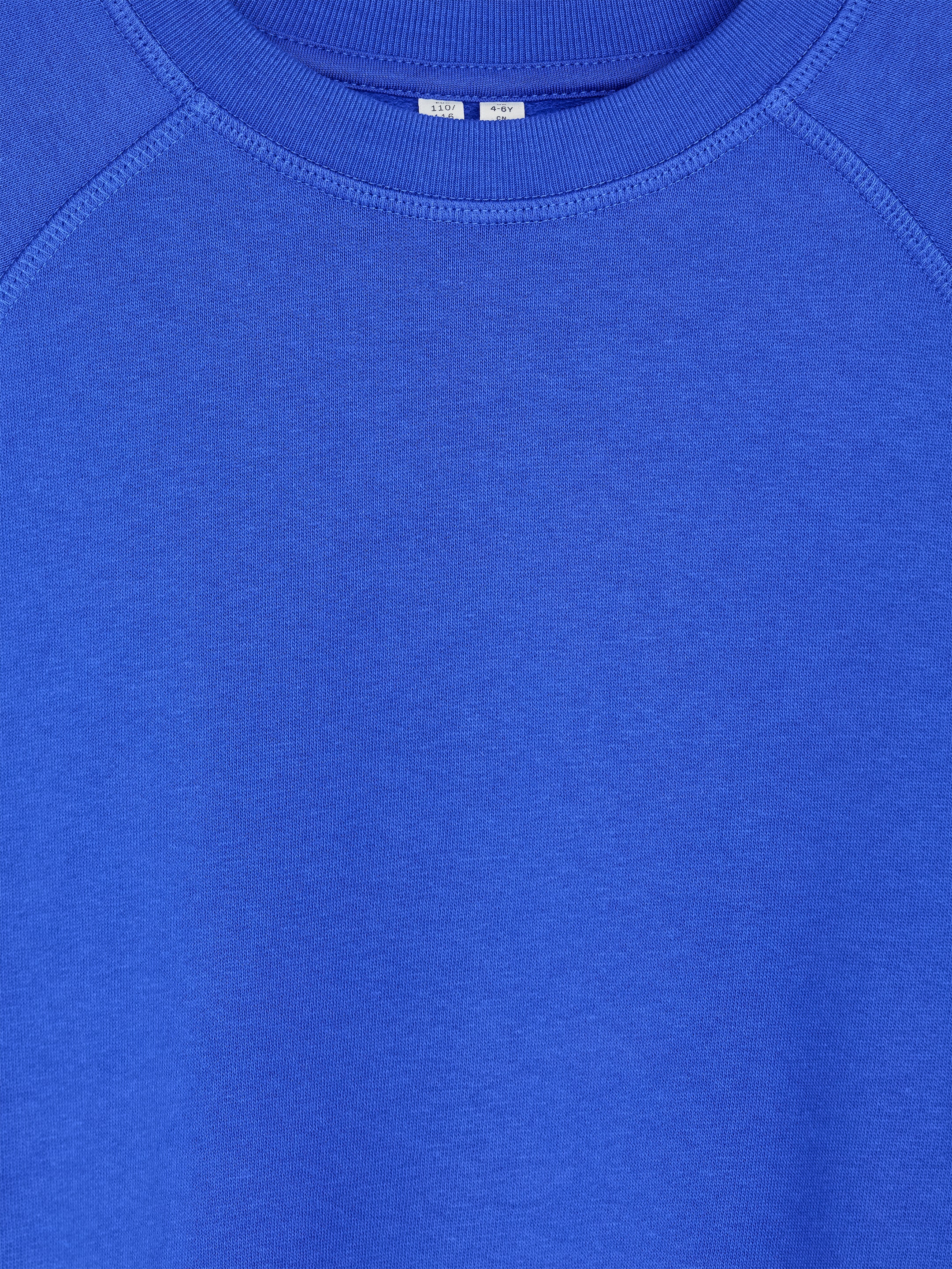 Sweatshirt aus Baumwolle - Knallblau - Regular Fit - Children - StillMedia/DescriptiveDetail - 1