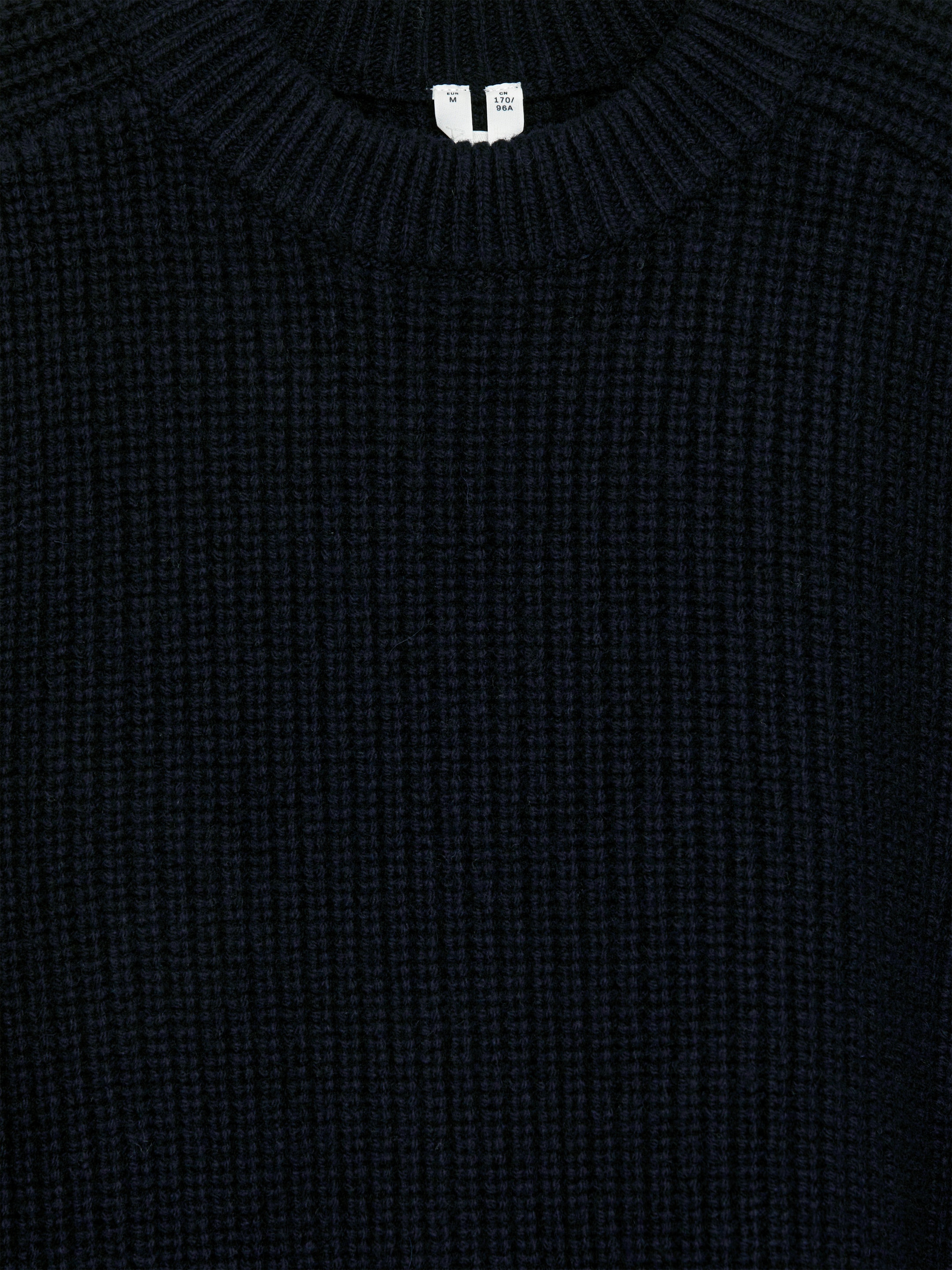 Visa större bild: Tröja i merinoull - Mörkblå - DAM | H&M FI 6