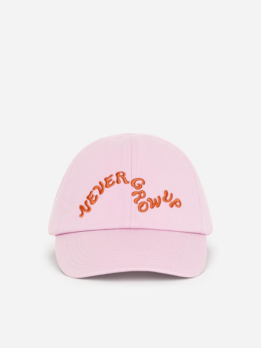 ARKET Girls  Embroidered Cap Pink,  size 86/110