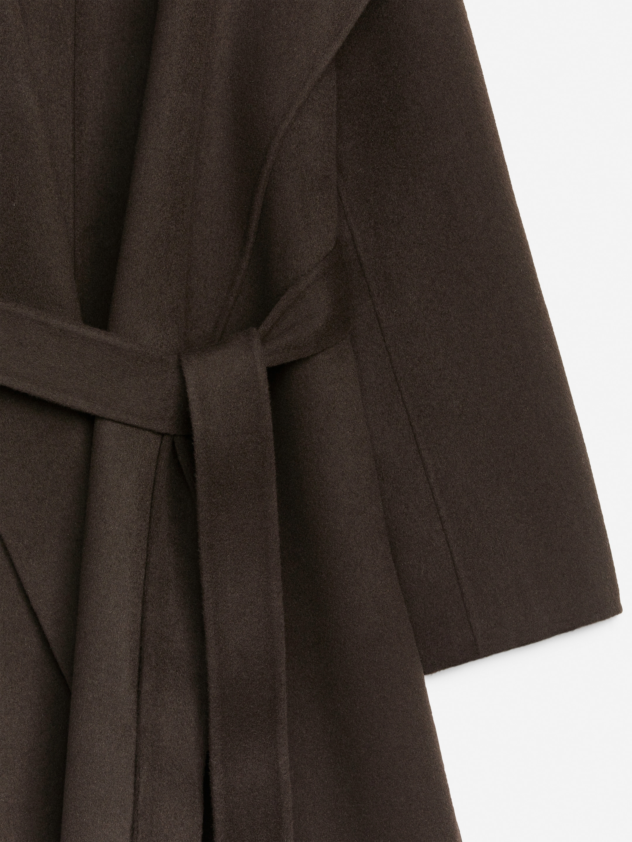 Größeres Bild ansehen: Mantel mit Schalkragen - Dunkelbraun - Ladies | H&M DE 2