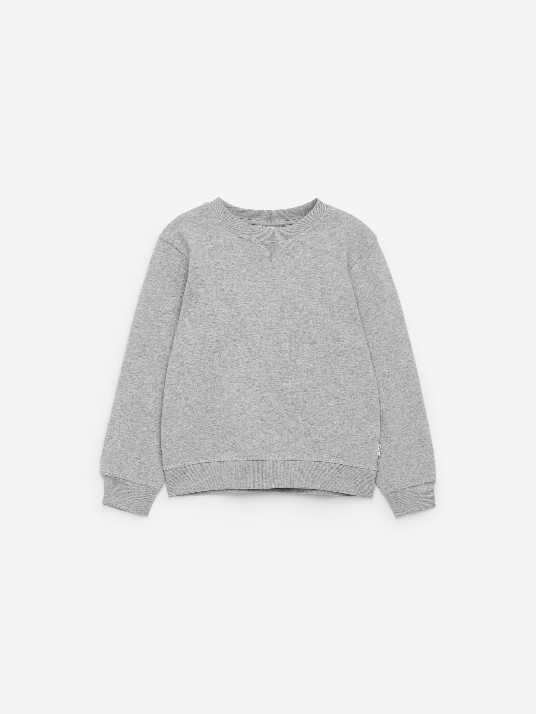 French Terry Sweatshirt-#B9BABC-16179