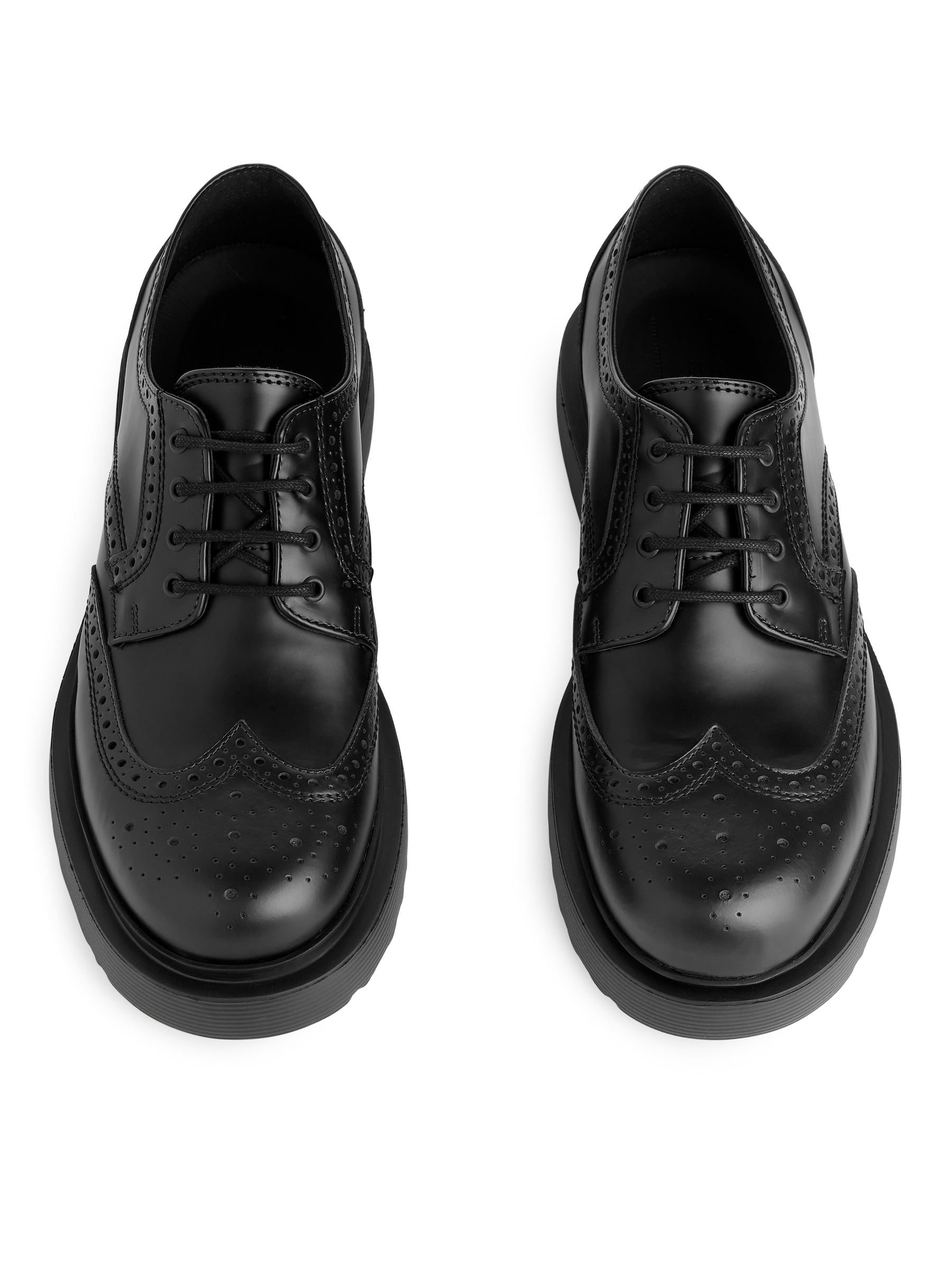 Scarpe brogue in pelle - Nero - Men - StillMedia/DescriptiveStillLife - 5