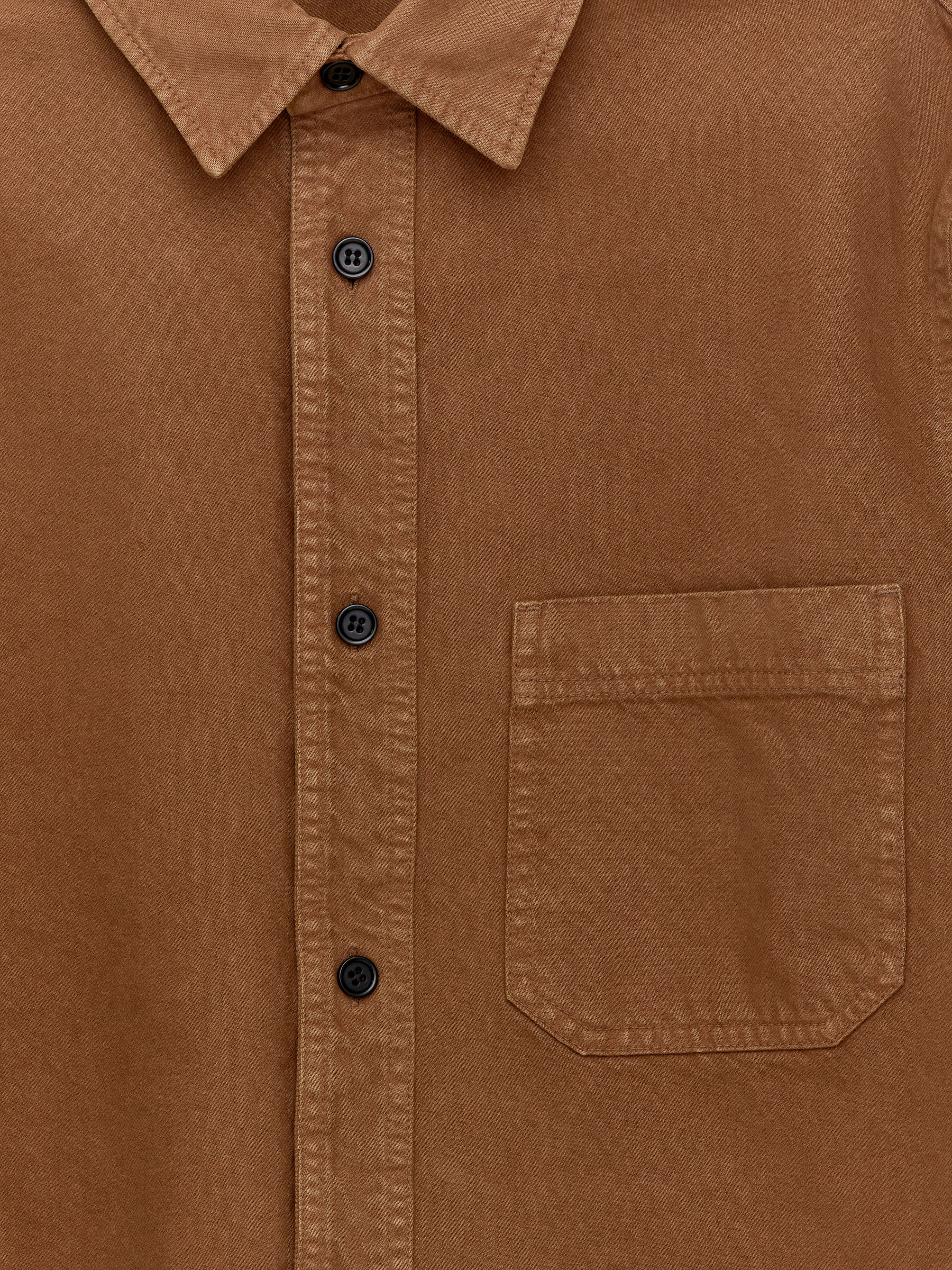 Overshirt aus Baumwolle - Braun - Regular Fit - Men - StillMedia/DescriptiveDetail - 2