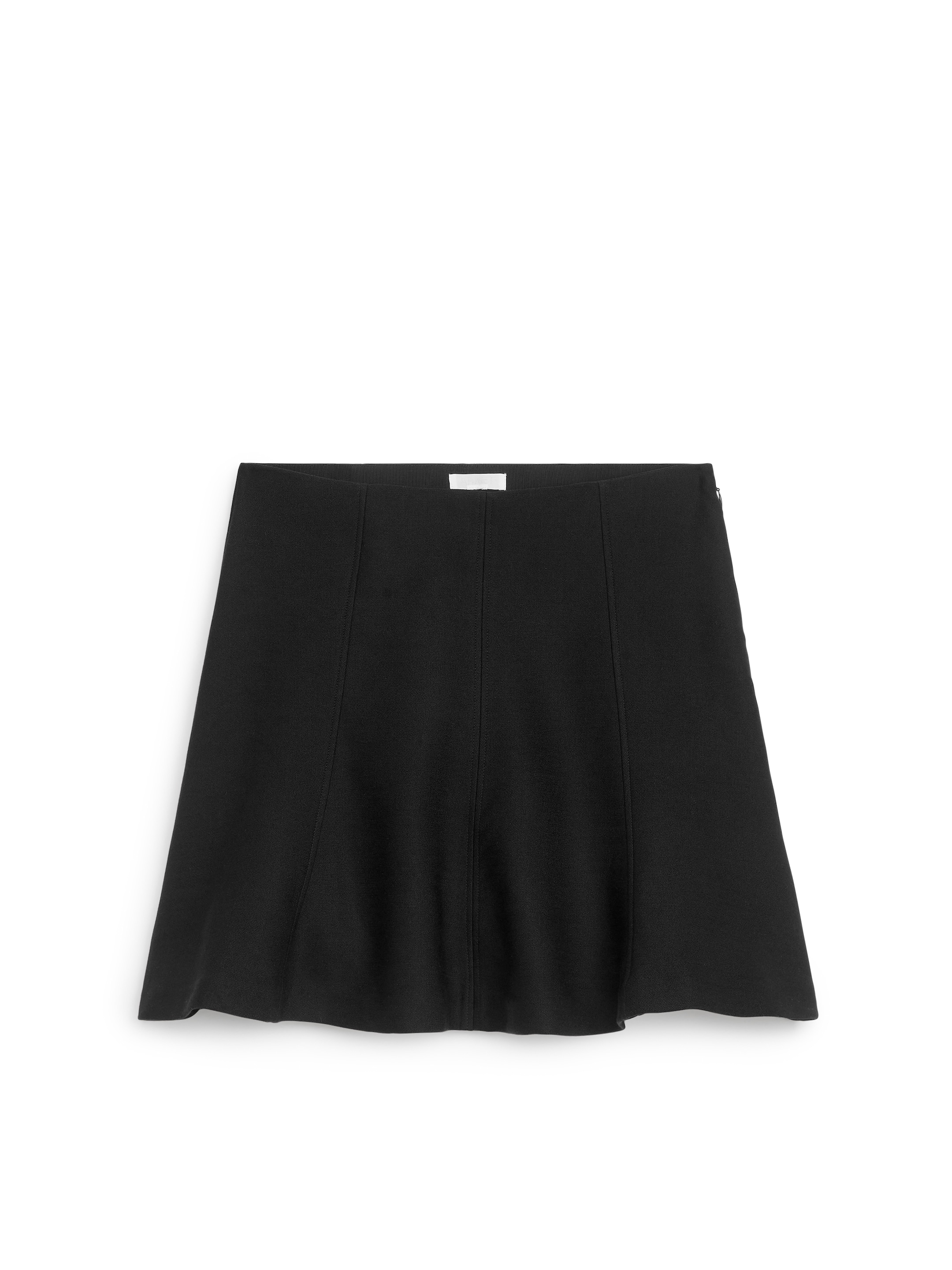 Wool-Blend Sculptural Skirt - Black - Regular fit - Women - StillMedia/DescriptiveStillLife - 2