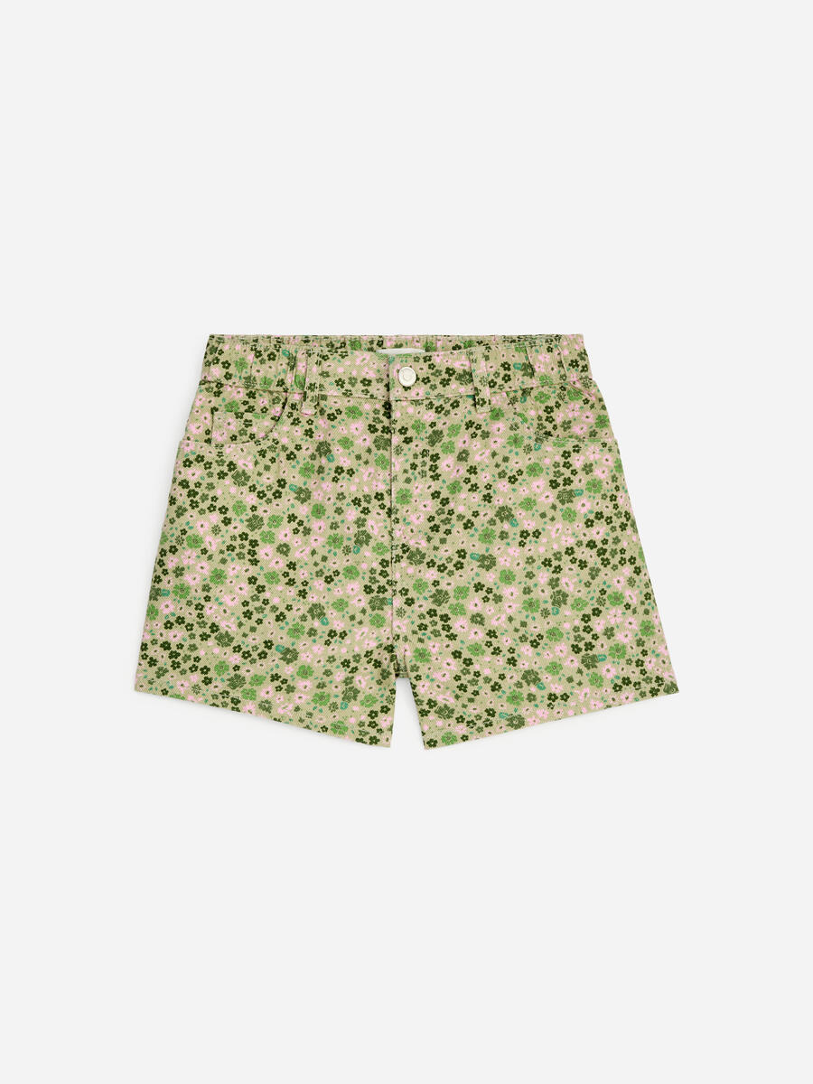 ARKET Girls  Denim Shorts Green,  size 140