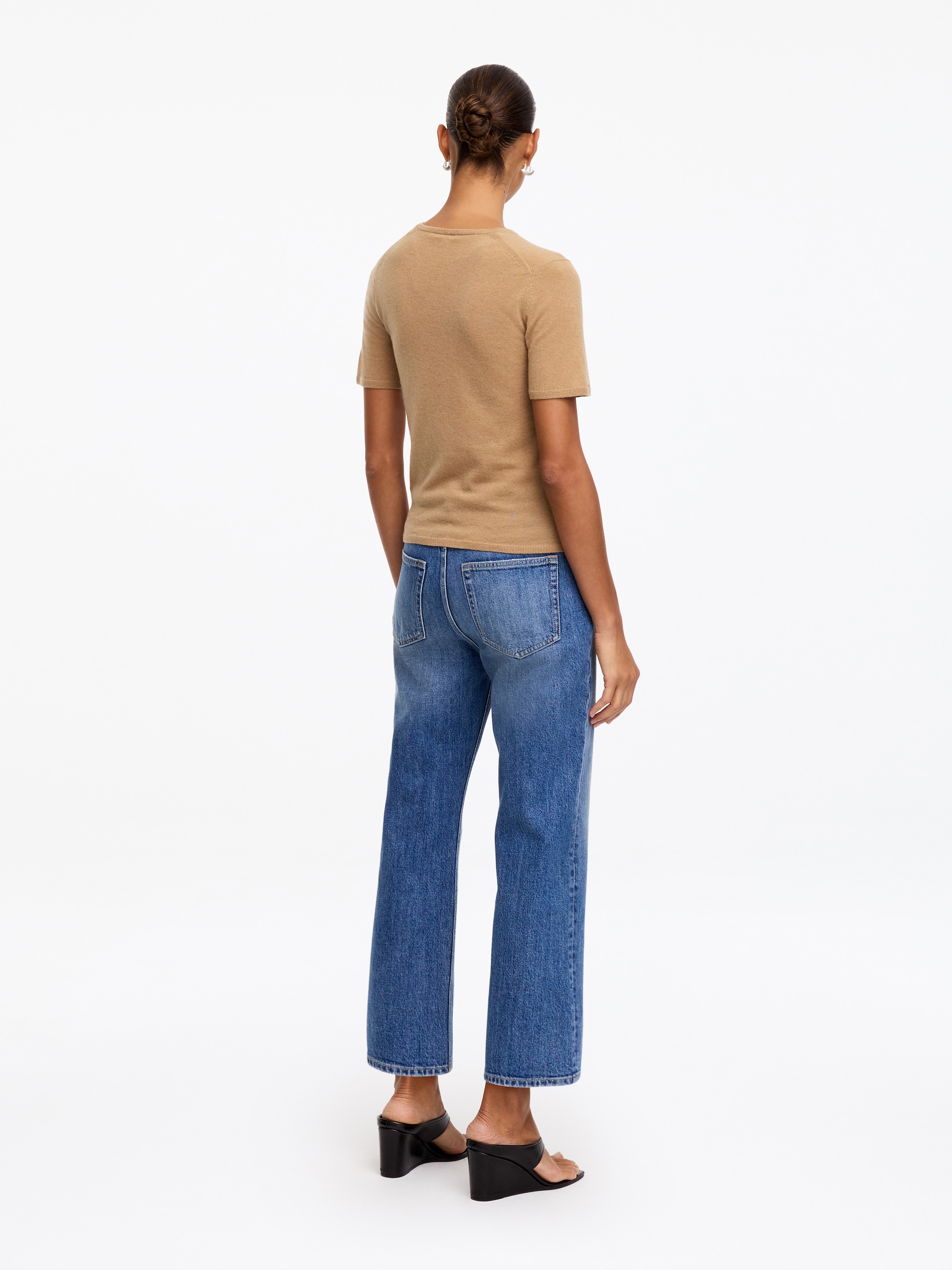 Pure Cashmere Top - Camel - Regular fit - Women - StillMedia/Lookbook - 2