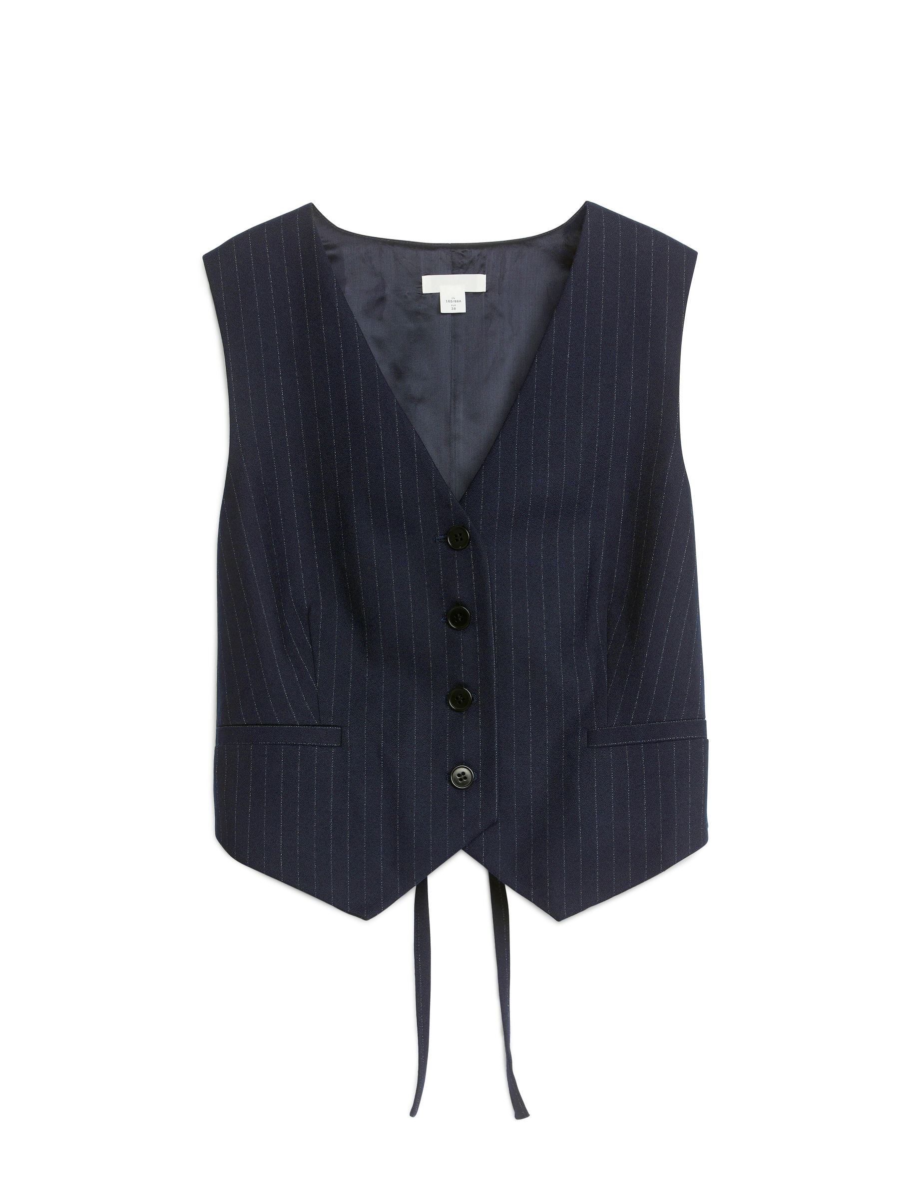 Weste aus Wollmischung - Dunkelblau - Slim Fit - Damen - StillMedia/DescriptiveStillLife - 2