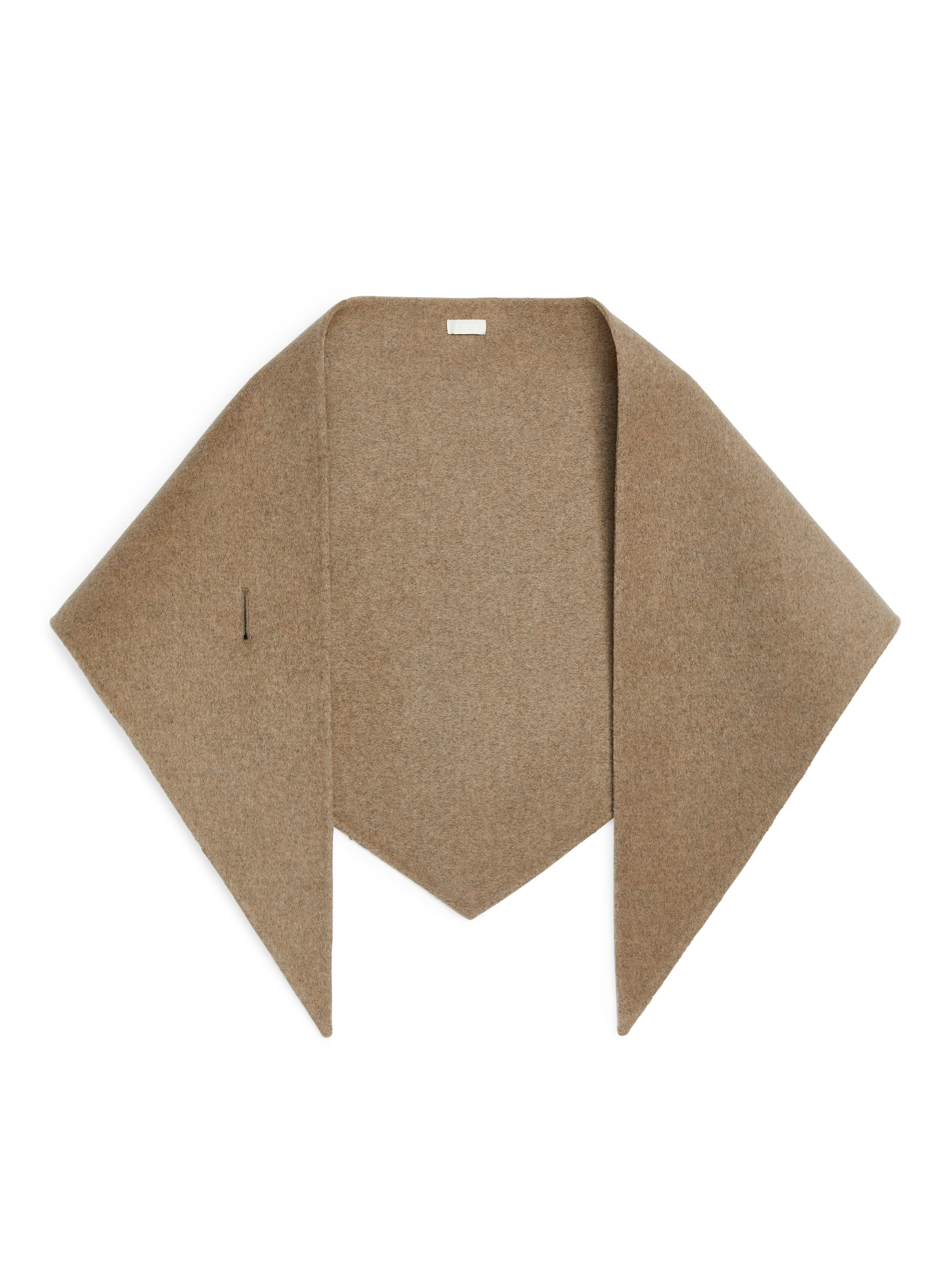 Dreieckstuch aus Wolle - Taupe - Damen - StillMedia/DescriptiveStillLife - 2