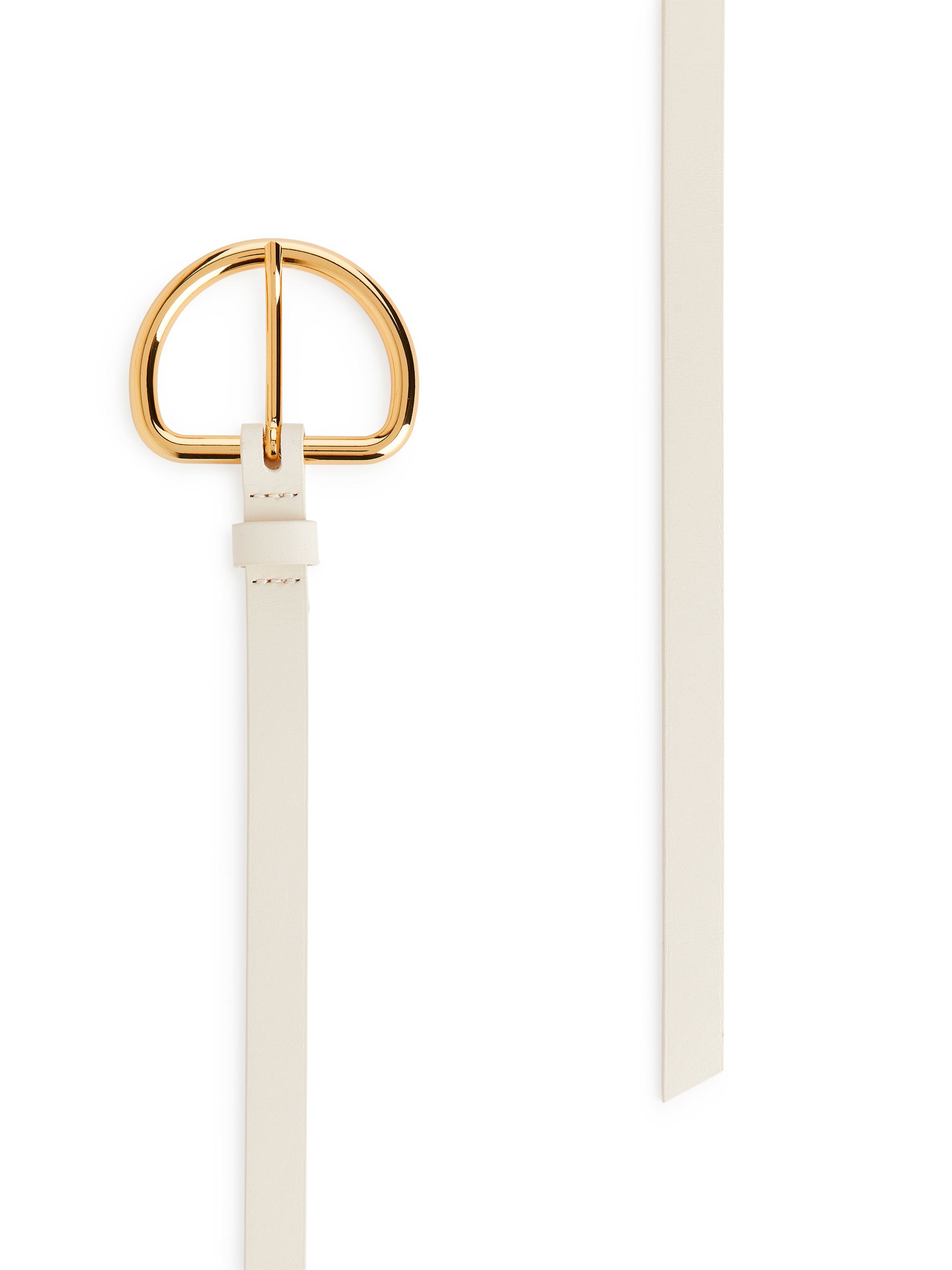 Schnallengürtel - Weiß/Gold - Damen - StillMedia/DescriptiveDetail - 1