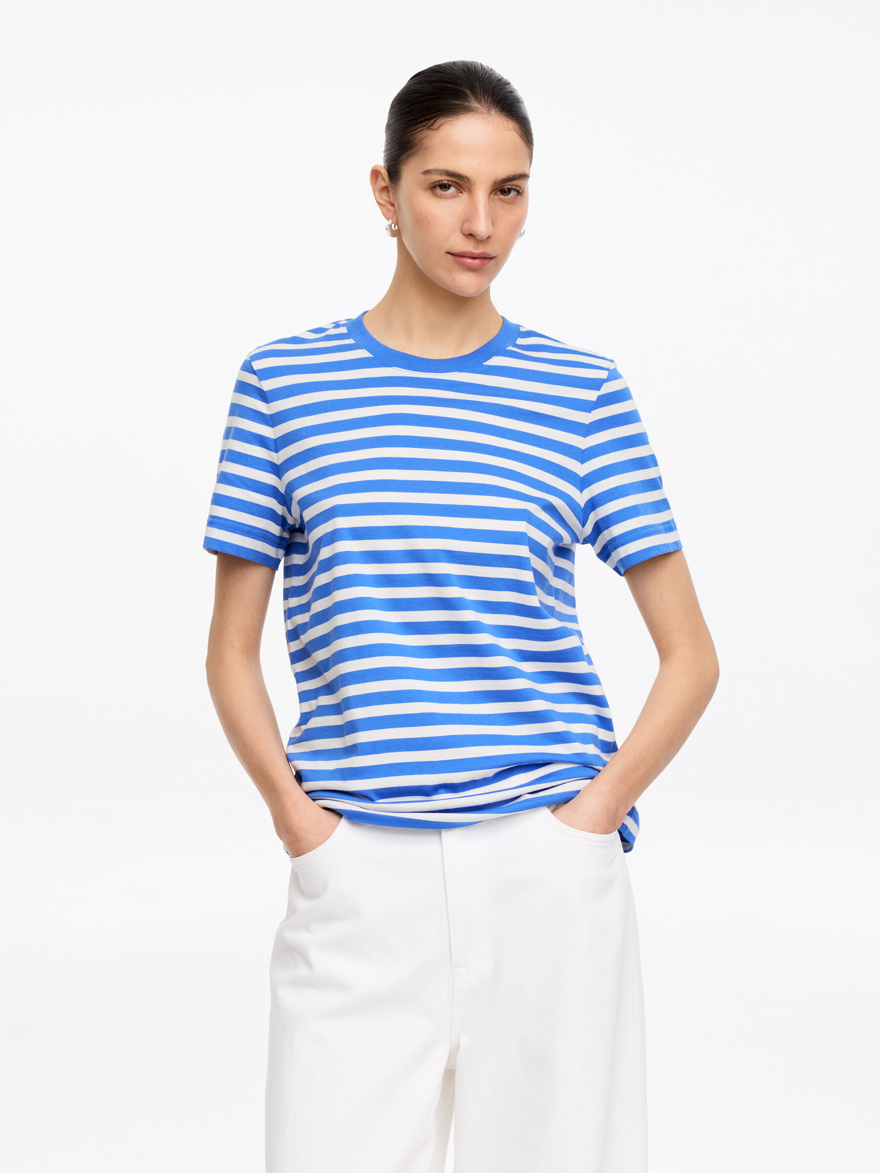 LILY Charakteristisches T-Shirt-#3B62A5-18801