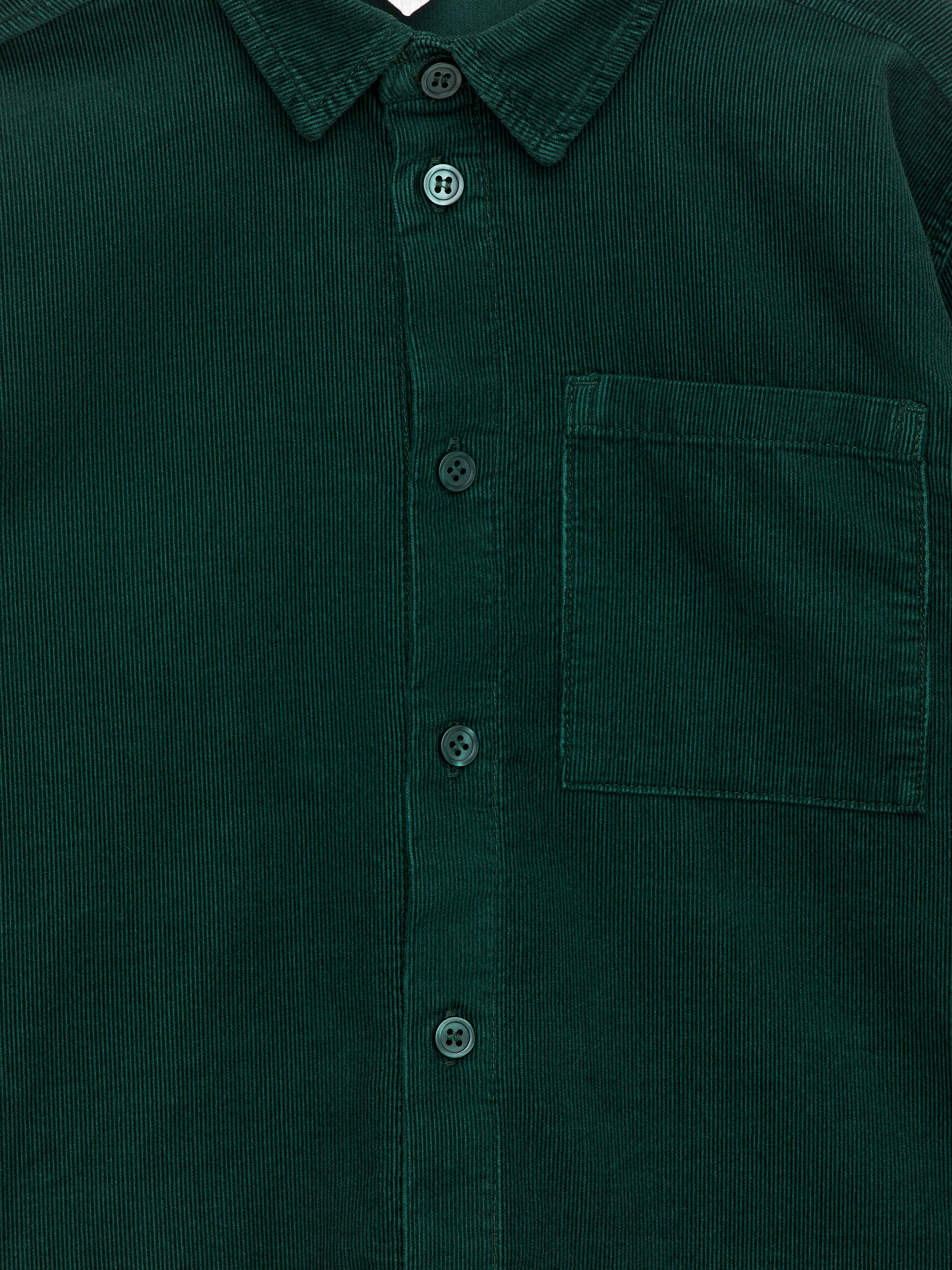 Baby Cord Shirt - Dark Green - Regular fit - Children - StillMedia/DescriptiveDetail - 2