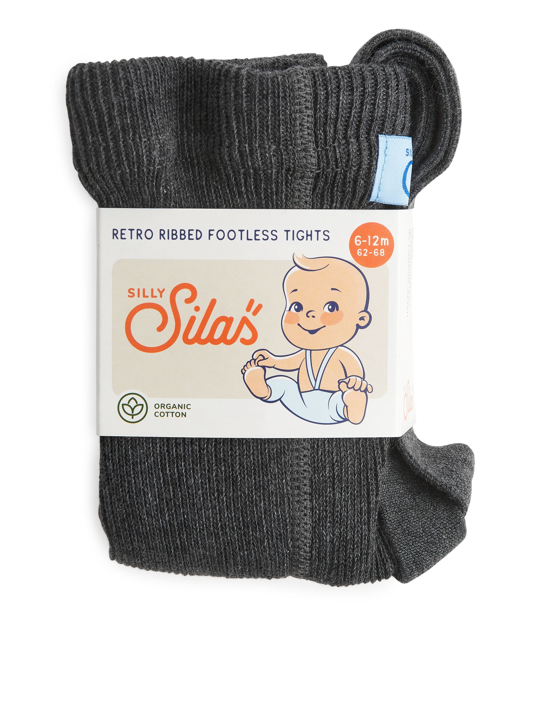 Fußlose Strumpfhose mit Hosenträgern von Silly Silas - Dunkelgrau - Kinder - StillMedia/DescriptiveStillLife - 1