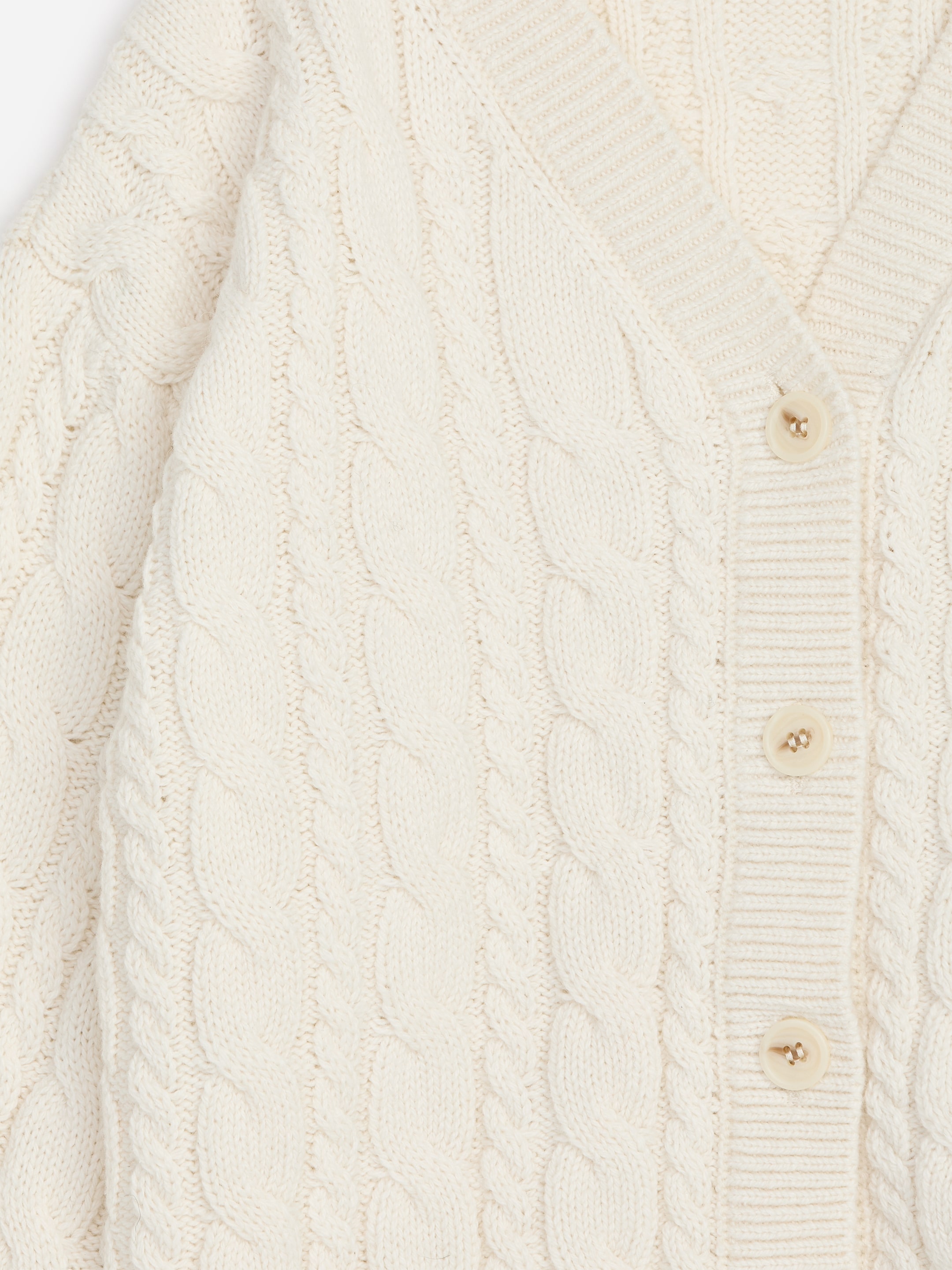 Cable-Knit Cardigan - Off White - Regular fit - children - StillMedia/DescriptiveDetail - 2