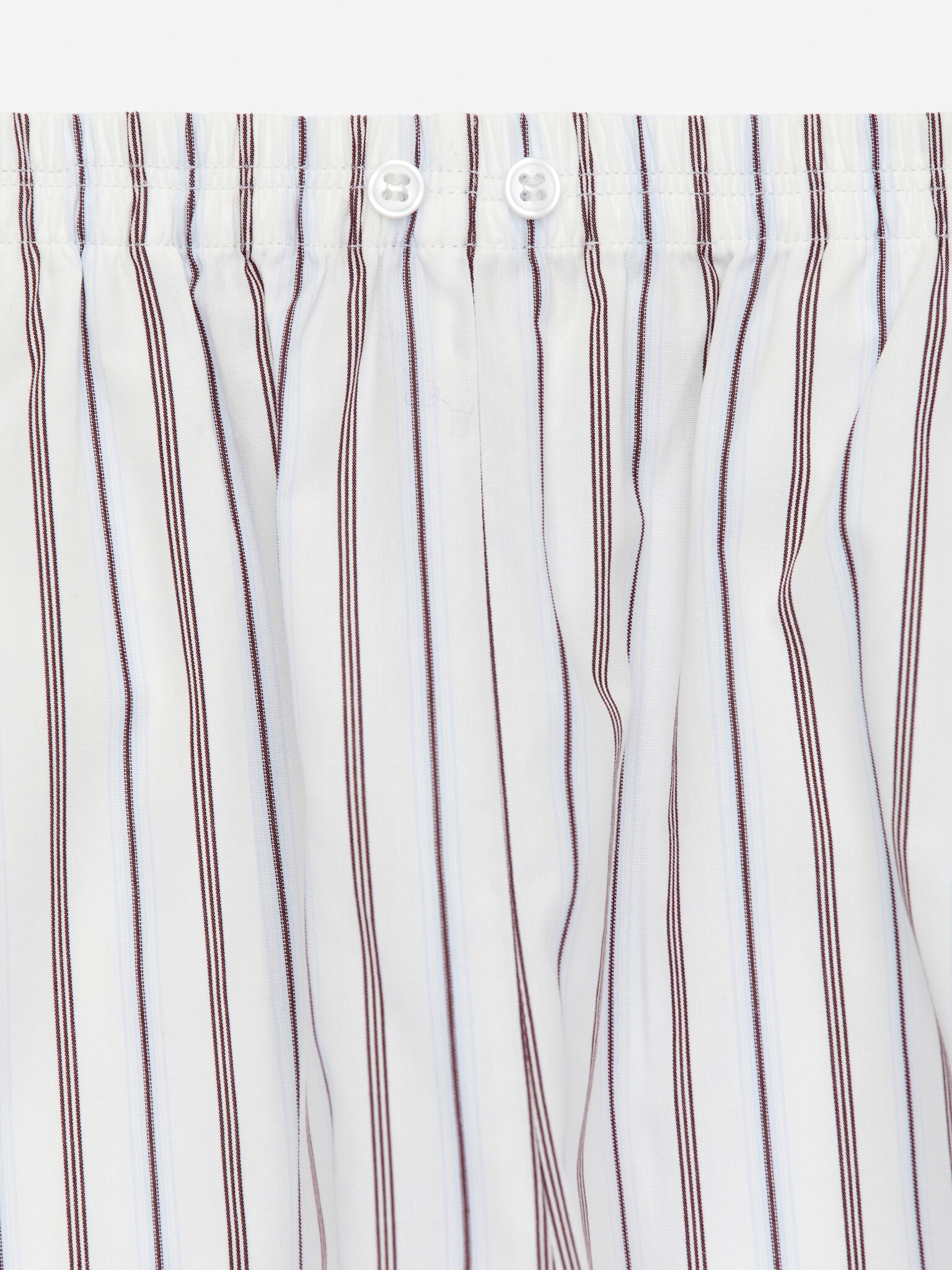 Short en coton - Blanc/Multicolore - 2