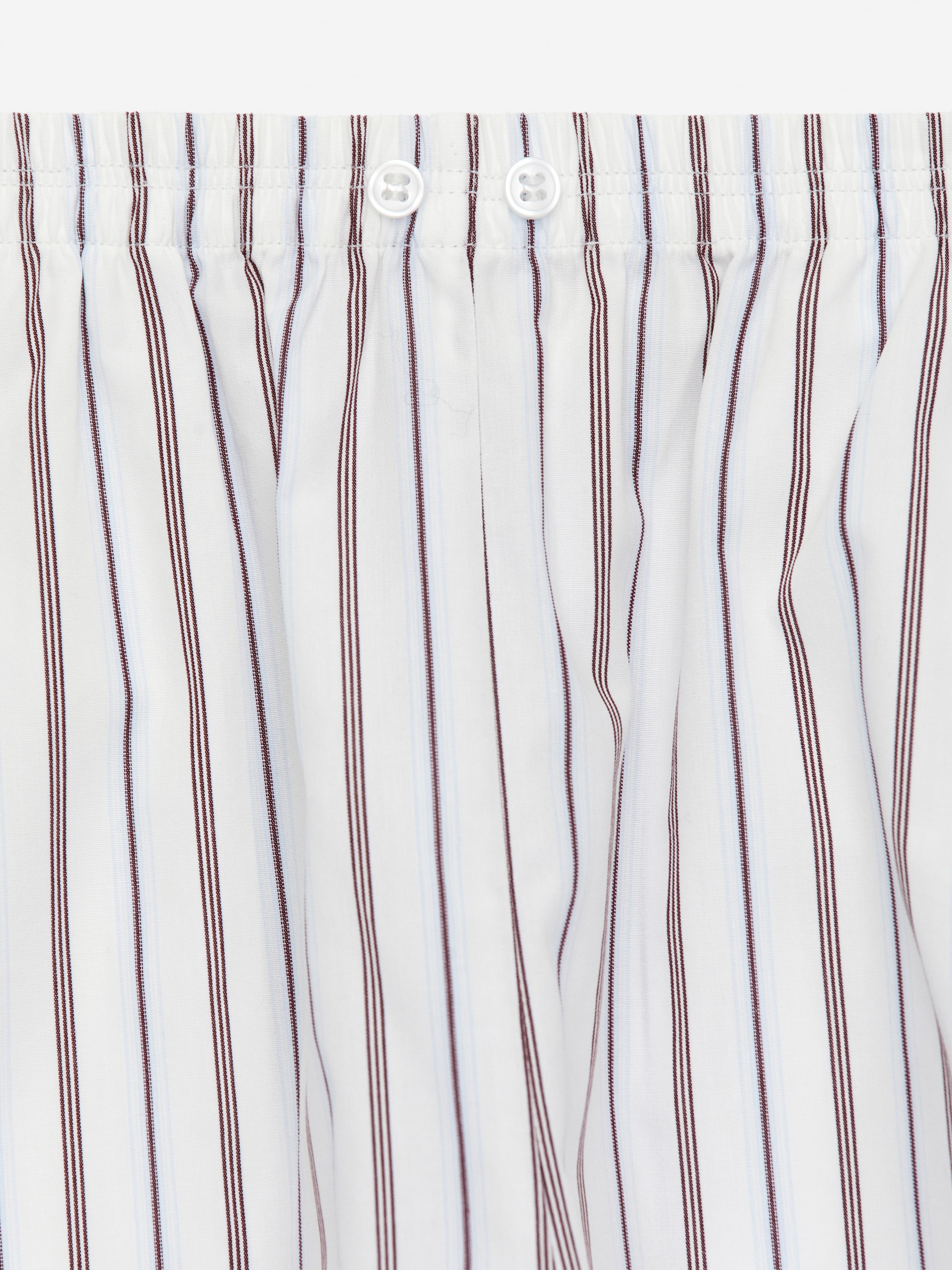 Cotton Shorts - White/Multi-Colour - Regular fit - Women - StillMedia/DescriptiveDetail - 1