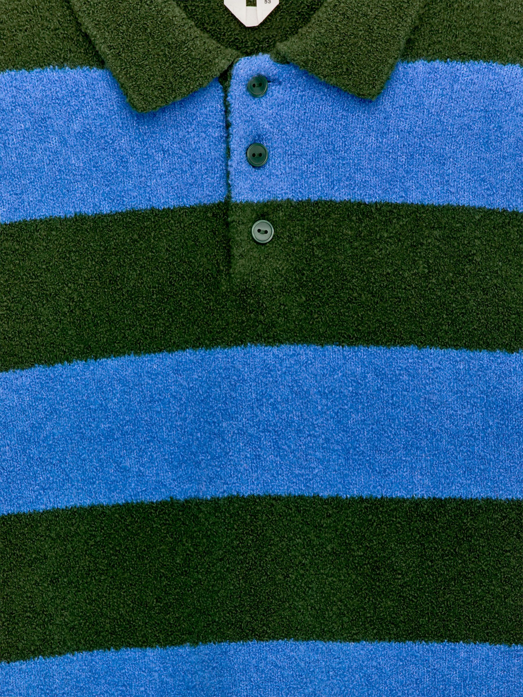 Long-Sleeved Polo Shirt - Dark Green/Blue - Regular fit - Children - StillMedia/DescriptiveStillLife - 3
