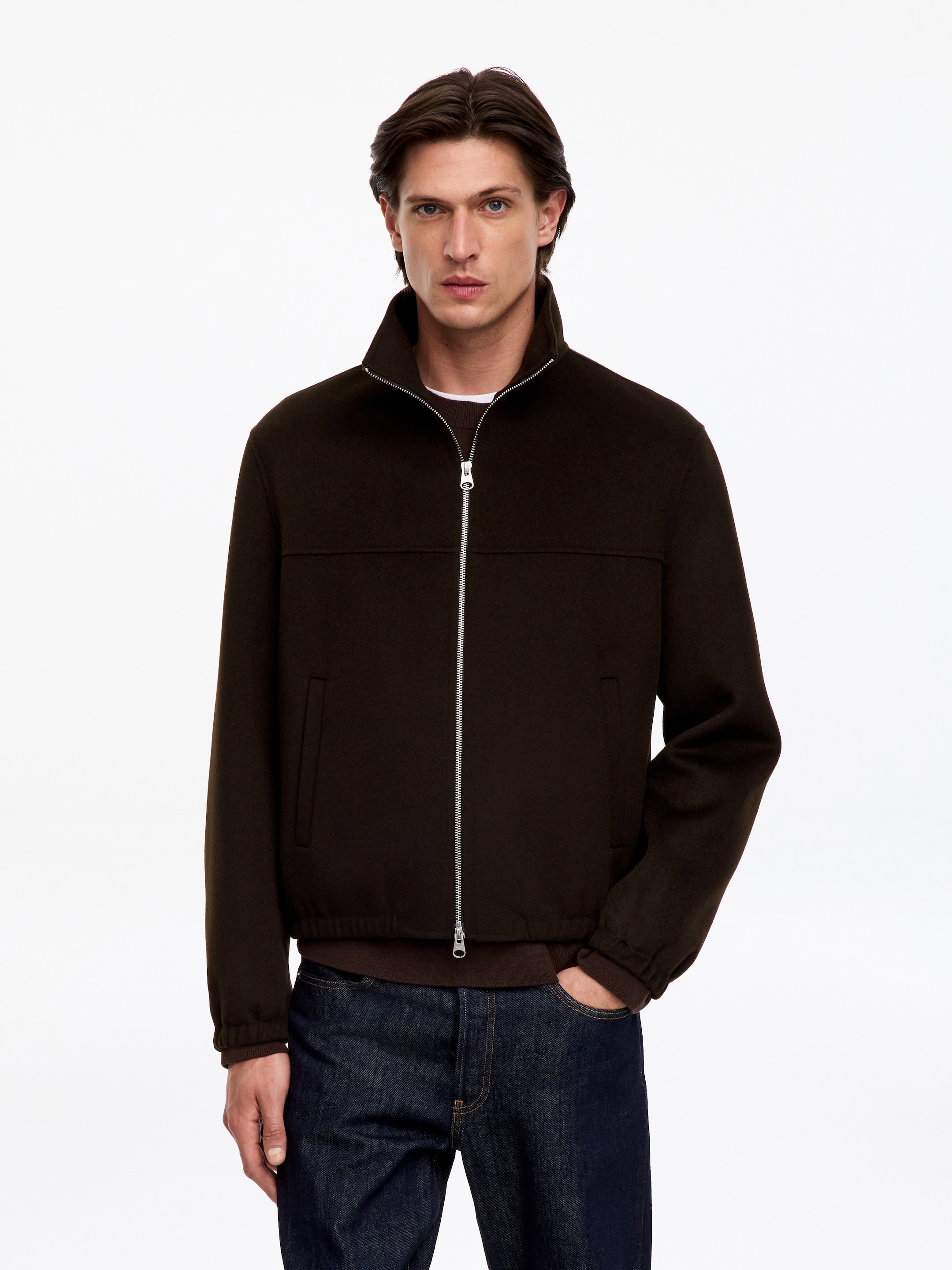 Doublé Blouson - Dark Brown - Regular fit - Men - StillMedia/Lookbook - 6