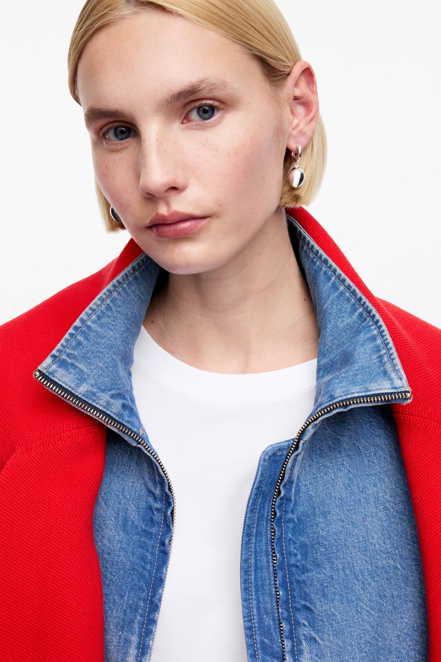 T-shirt à manches longues oversize - Blanc/Blanc/Multicolore/Noir/Turquoise - 3