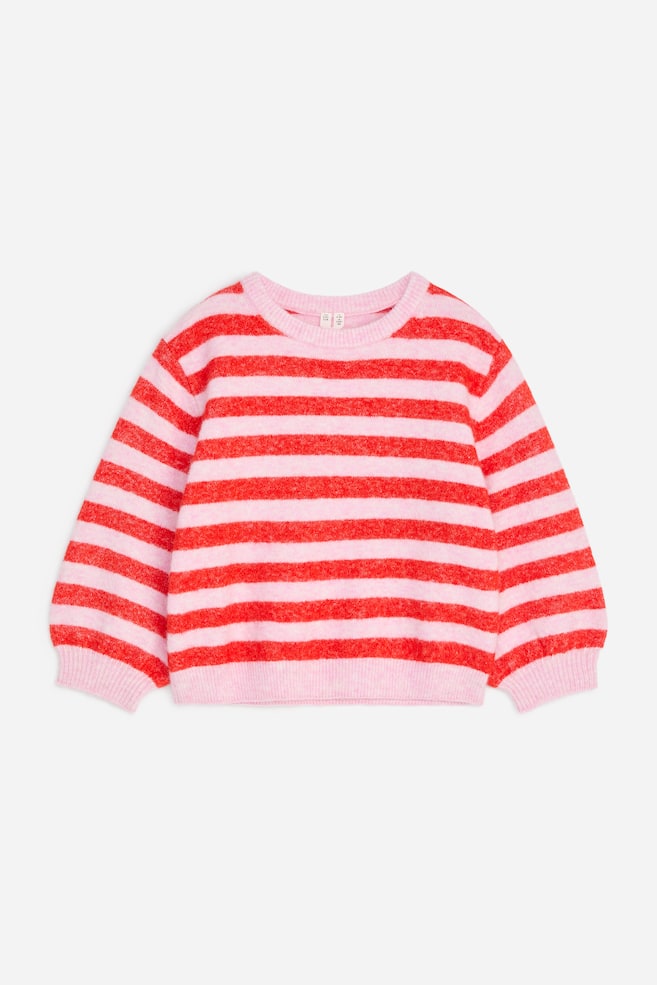 Jersey de punto intarsia - Rosa/rojo/Lila/corazones - 1