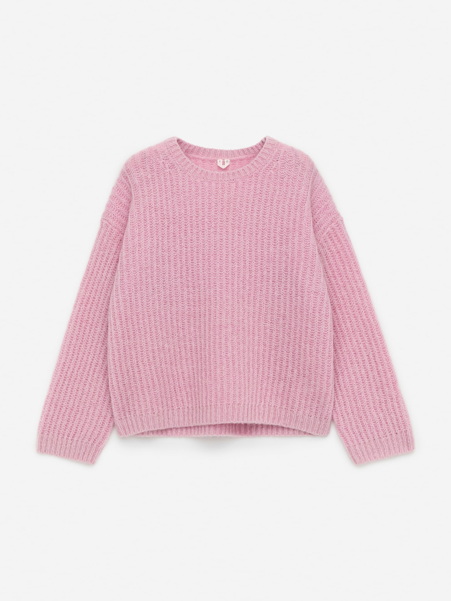 Maglione in misto lana e mohair - Rosa/Verde