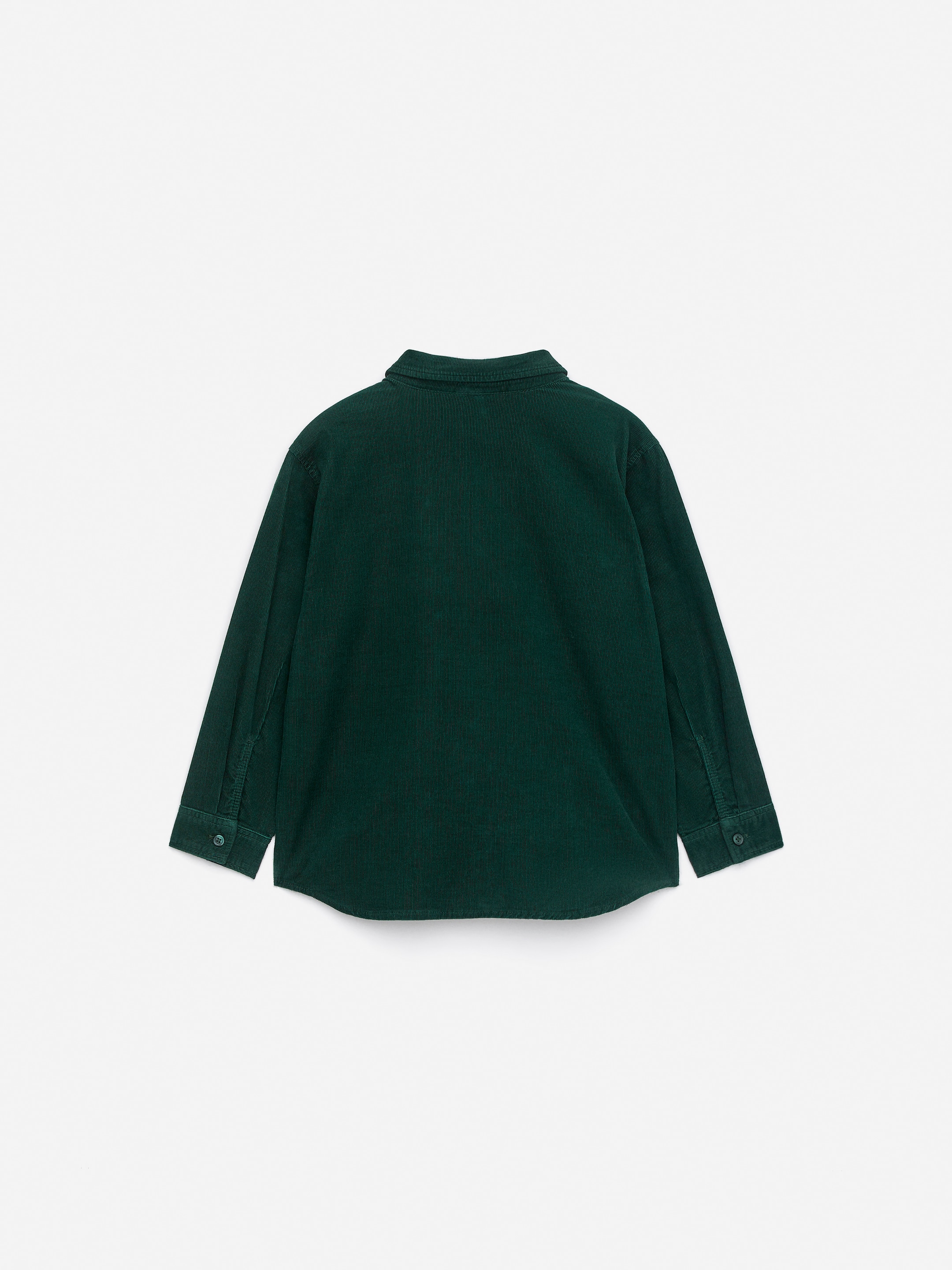 Corduroy Shirt - Dark Green - Regular fit - Children - StillMedia/DescriptiveStillLife - 3