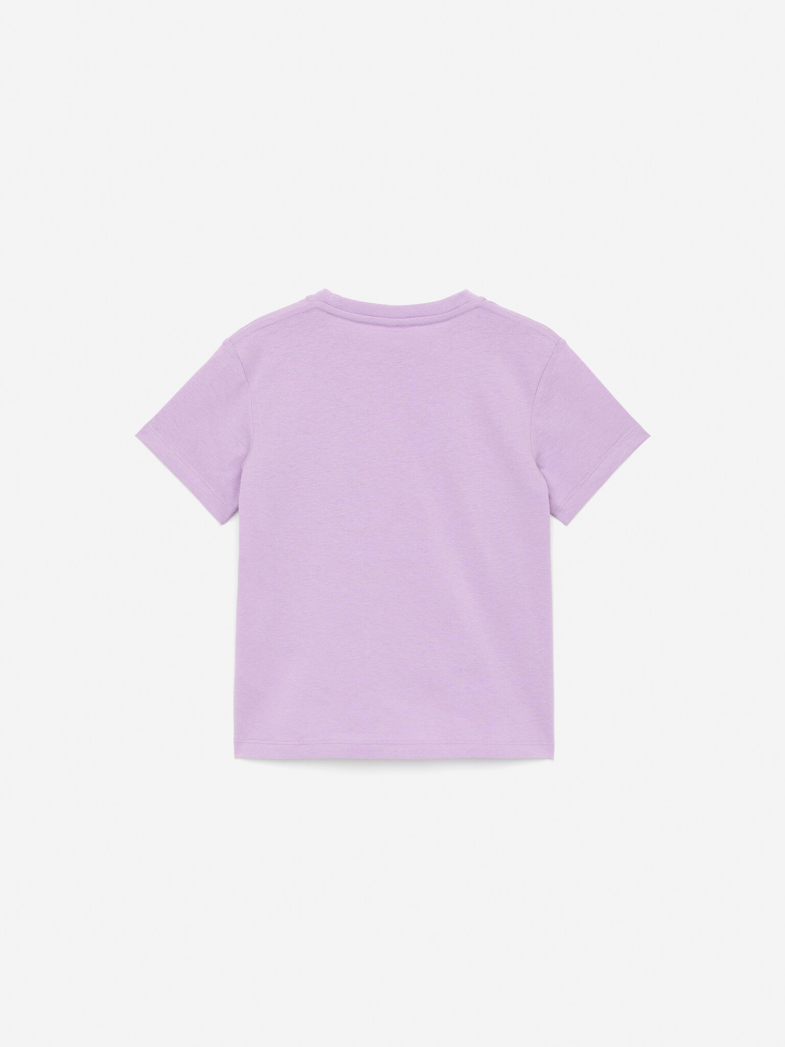 T-Shirt mit Rundhalsausschnitt - Lila/Grün/Graumeliert/Weiß/Blau - 2