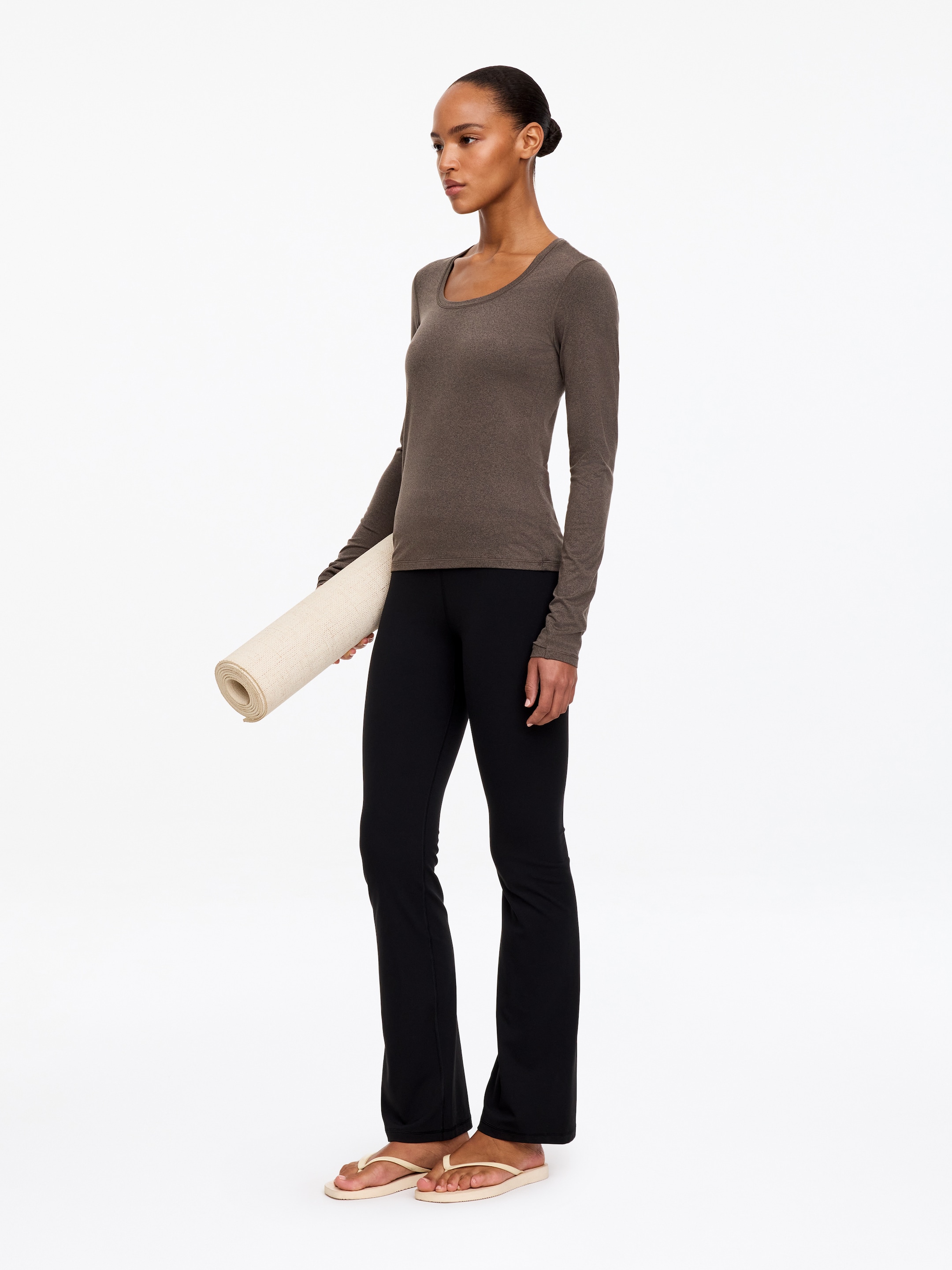 Soft Active Top - Mole - Slim fit - women - StillMedia/Lookbook - 5