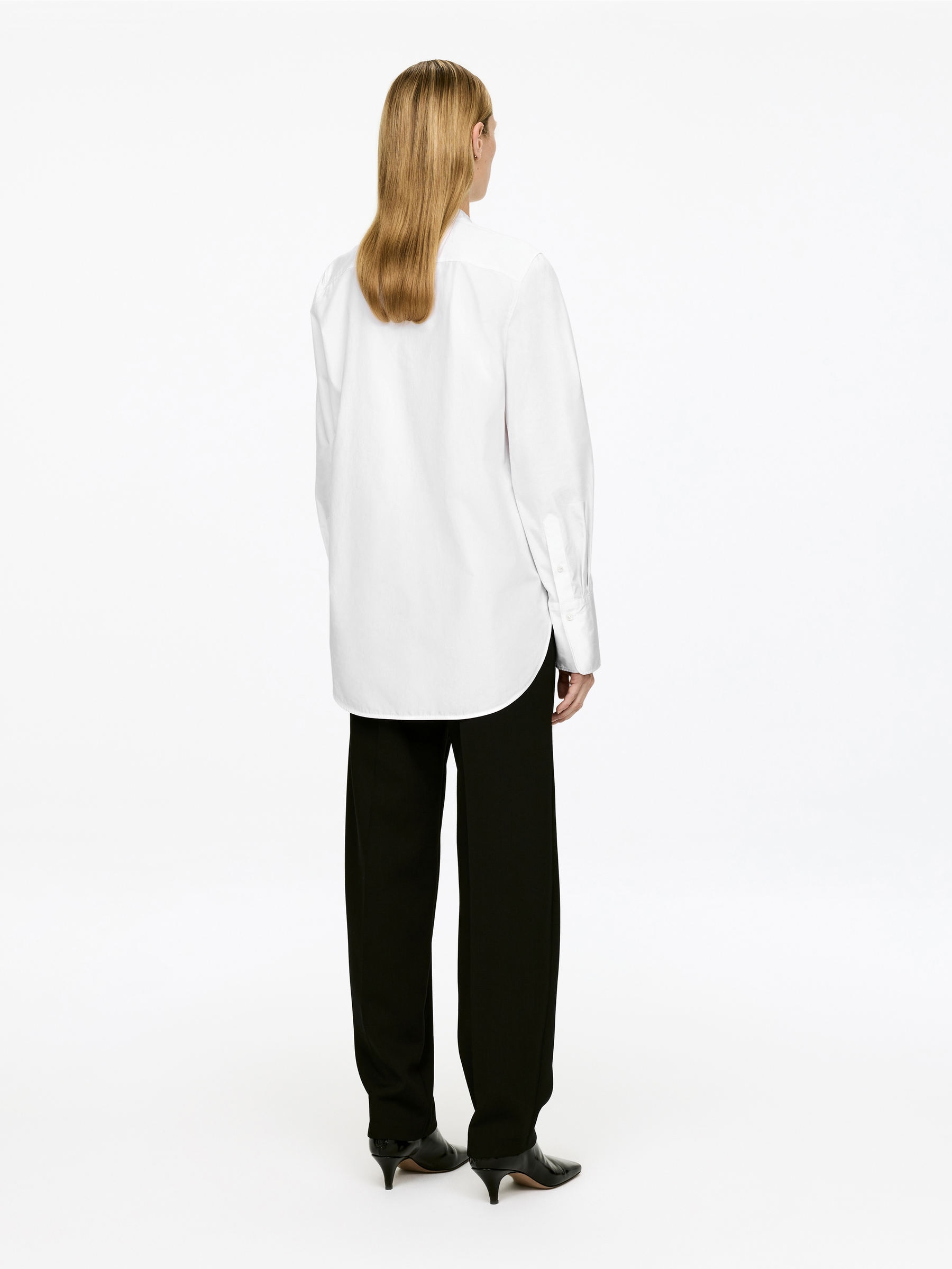 Tuxedo Shirt - White - Regular fit - Women - StillMedia/Lookbook - 4
