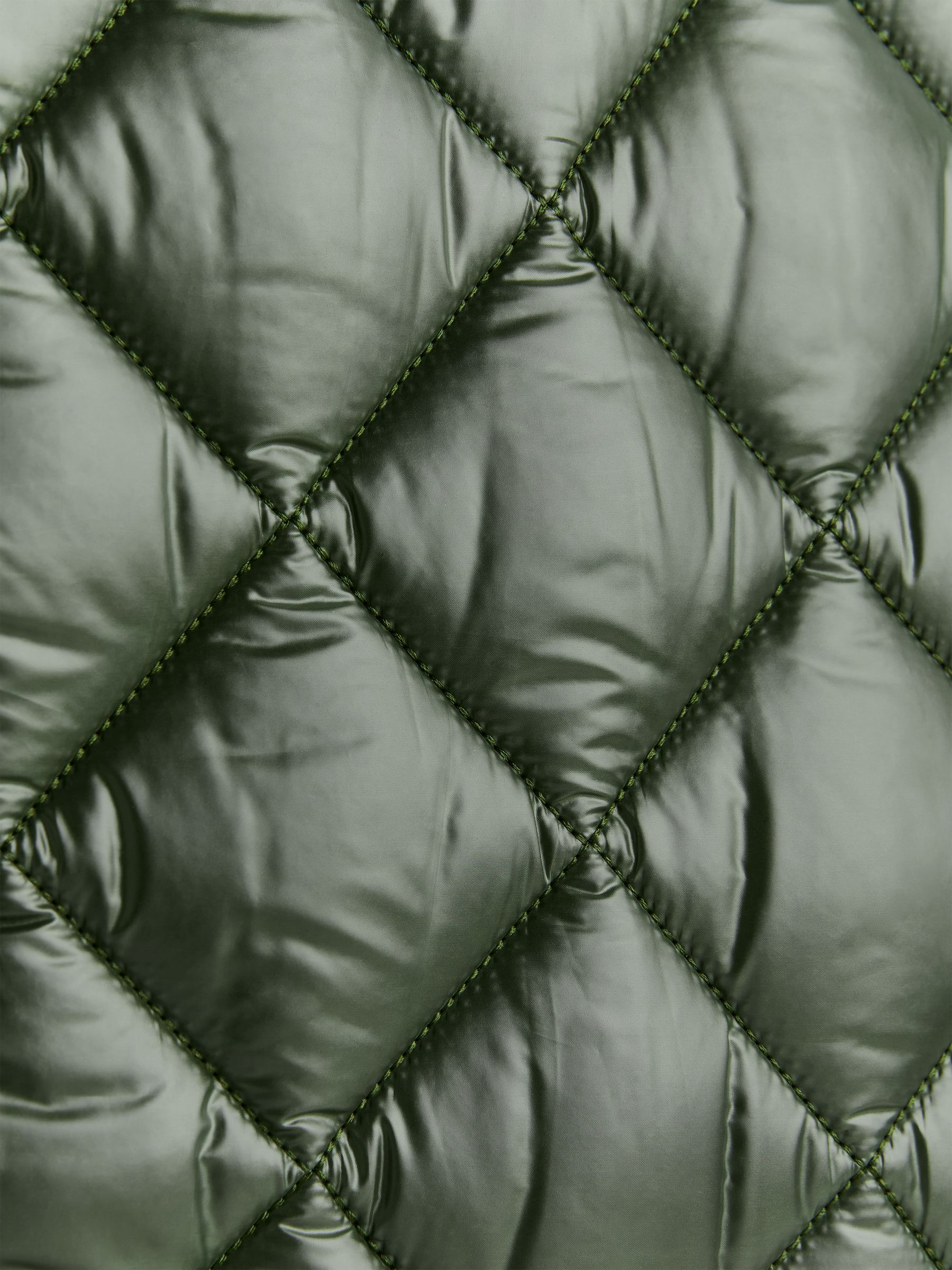 Quilted Tote - Dark Green - Women - StillMedia/DescriptiveDetail - 5