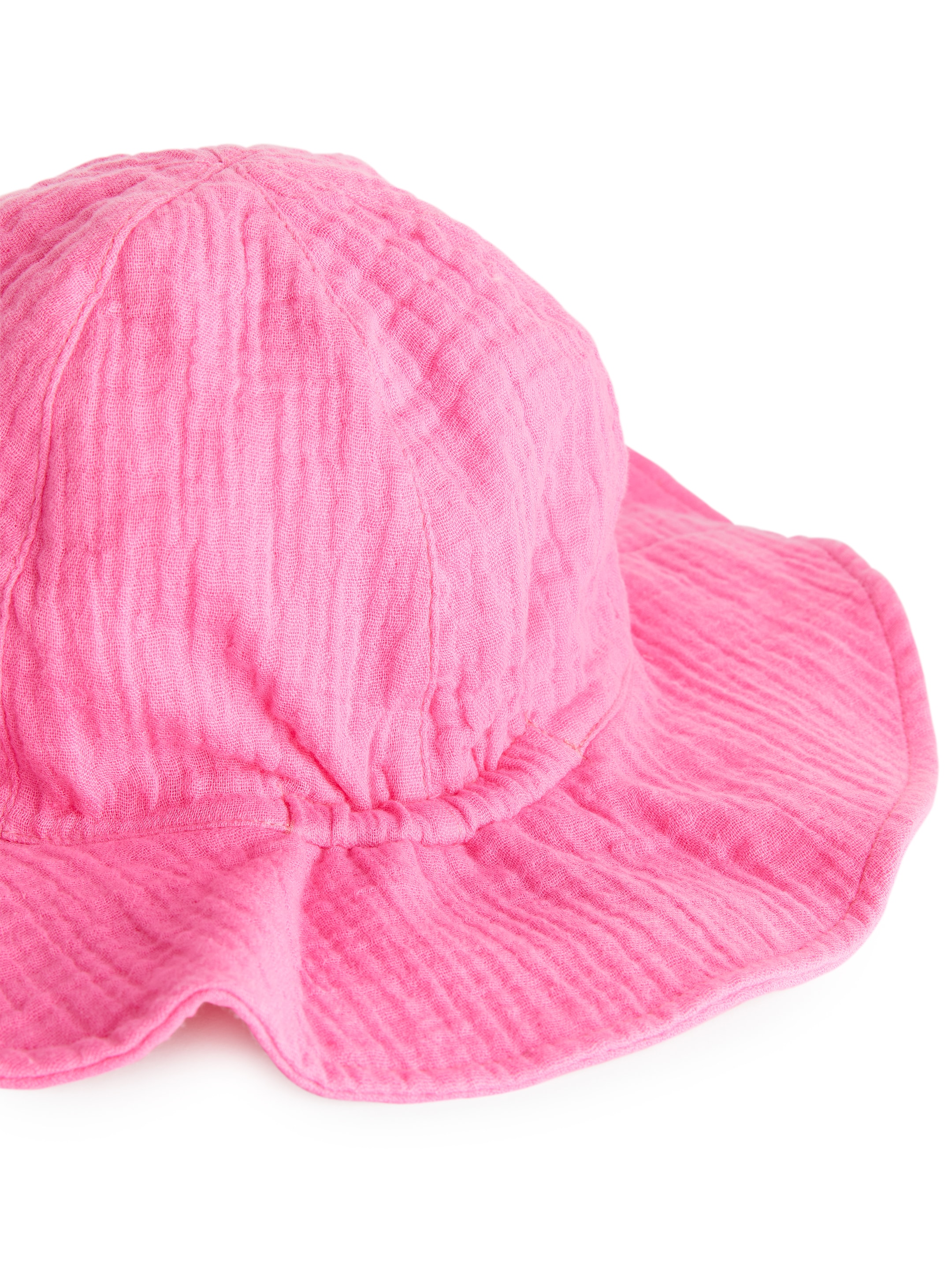 Solhatt i muslin - Rosa - Children - StillMedia/DescriptiveDetail - 2