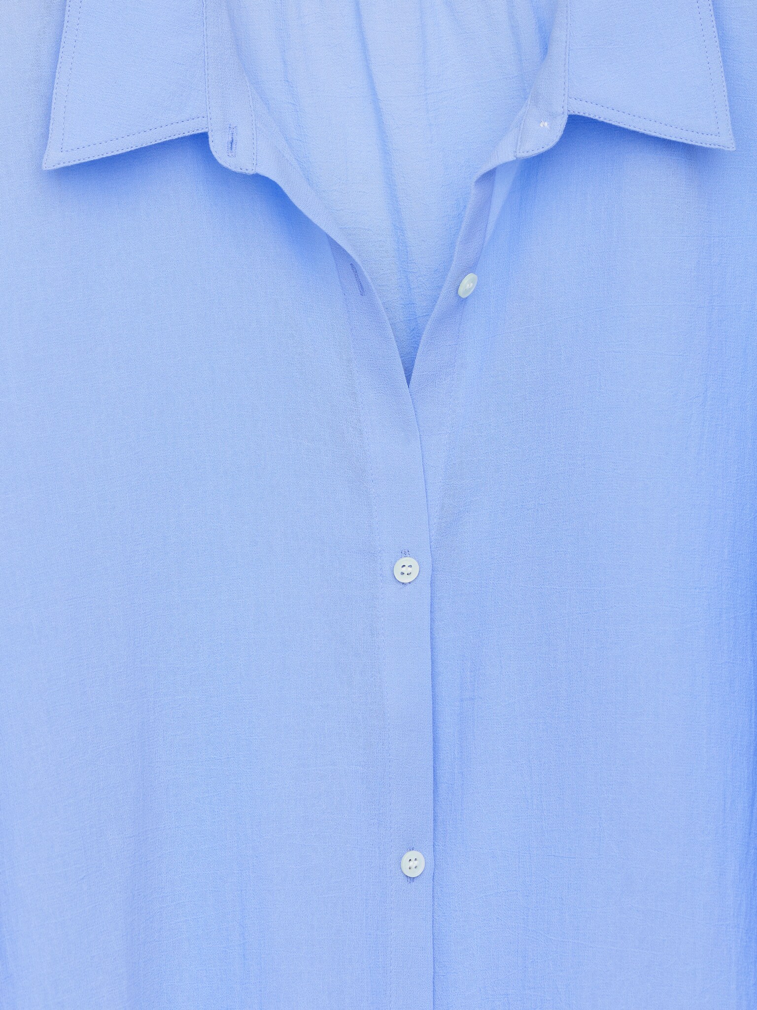 Chemise en voile - Bleu ciel/Blanc - 2