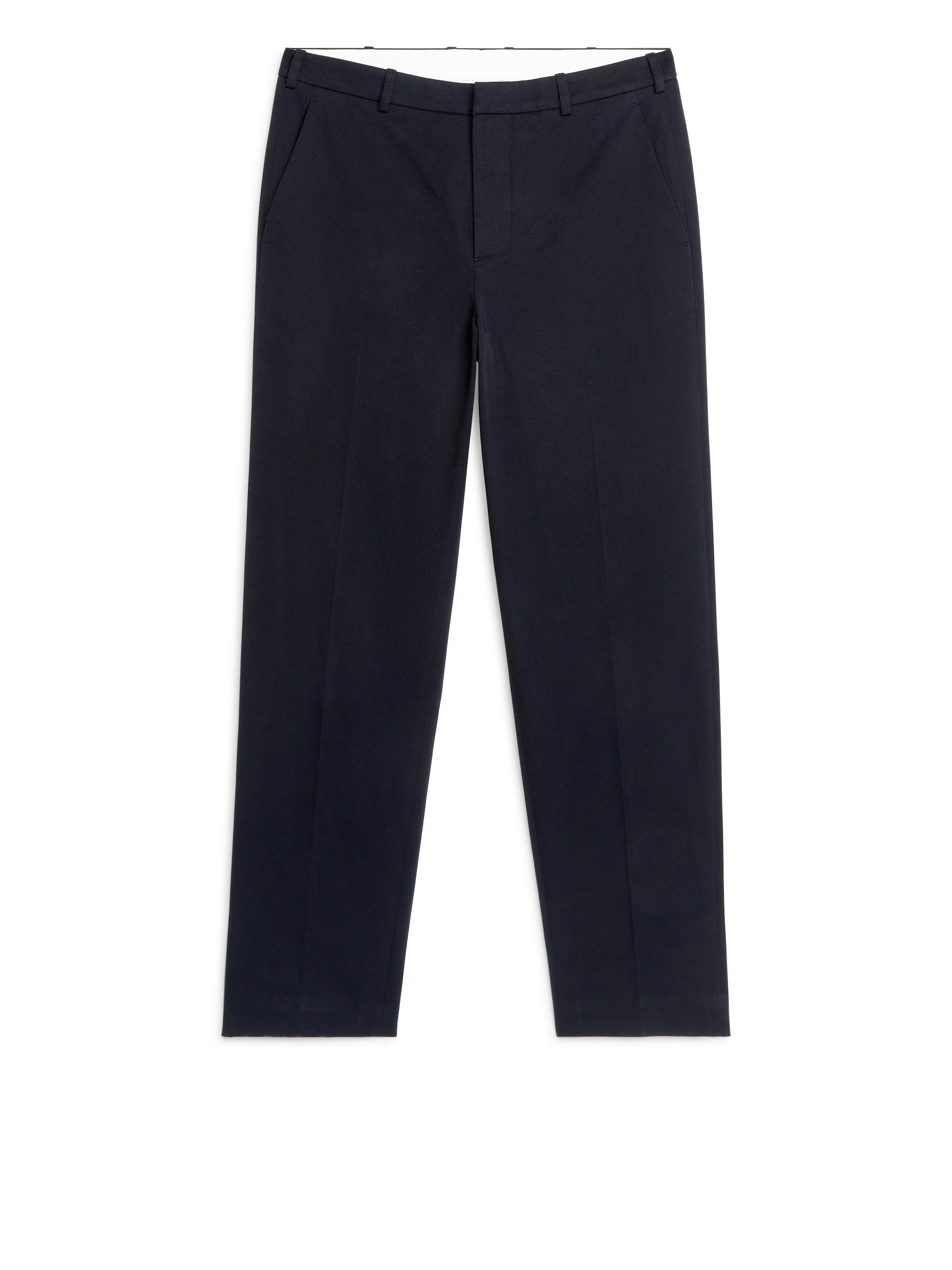 Smala bomullschinos - Mörkblå - Slim fit - Men - StillMedia/DescriptiveStillLife - 1